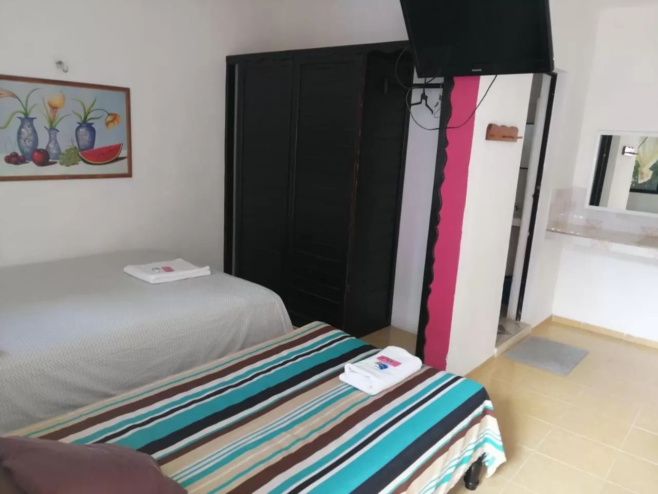 Photo of the whole room, Bed in Hotel & Restaurant D´Concepción