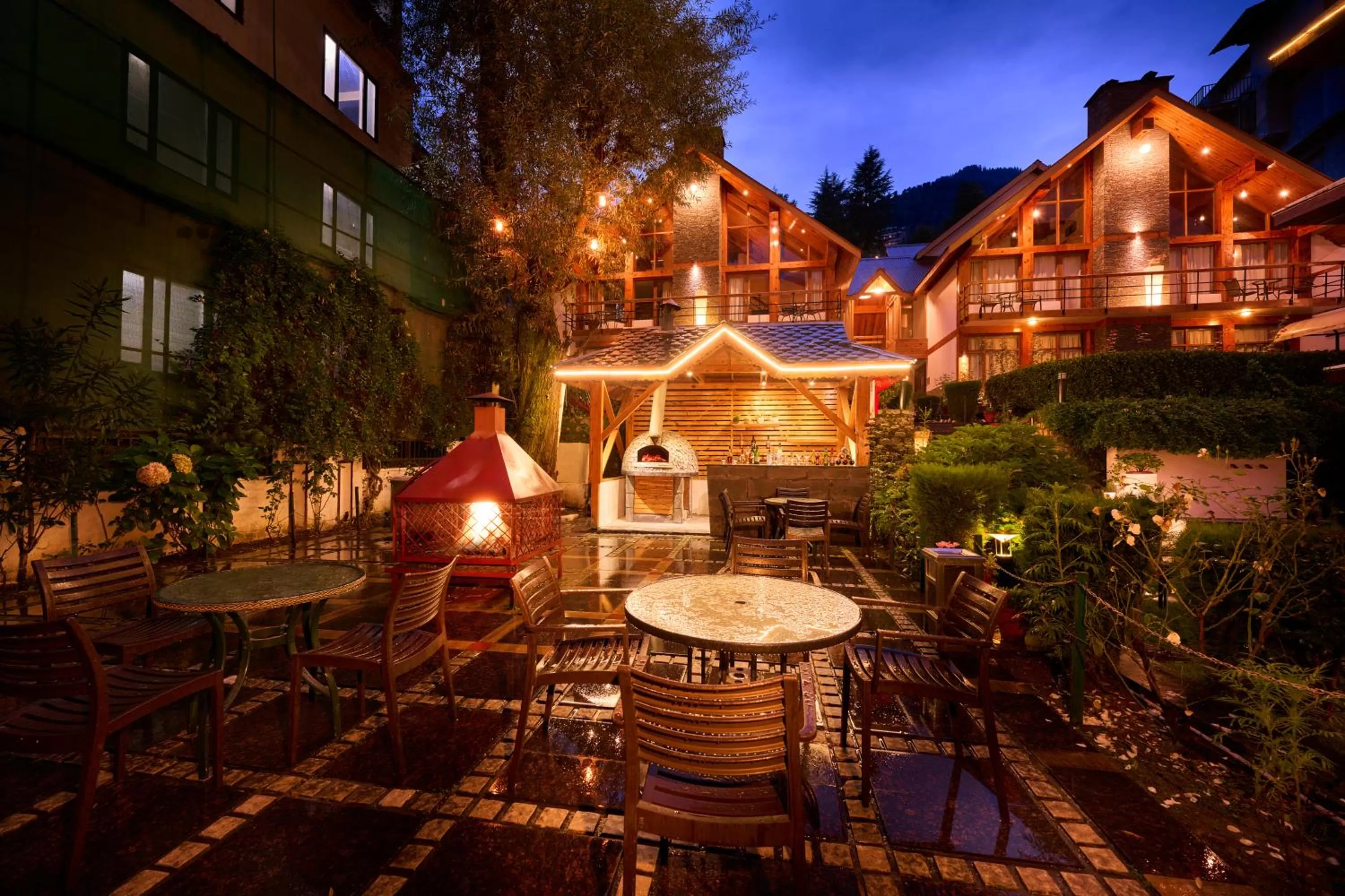 Property building in Renest River Country Resort Manali