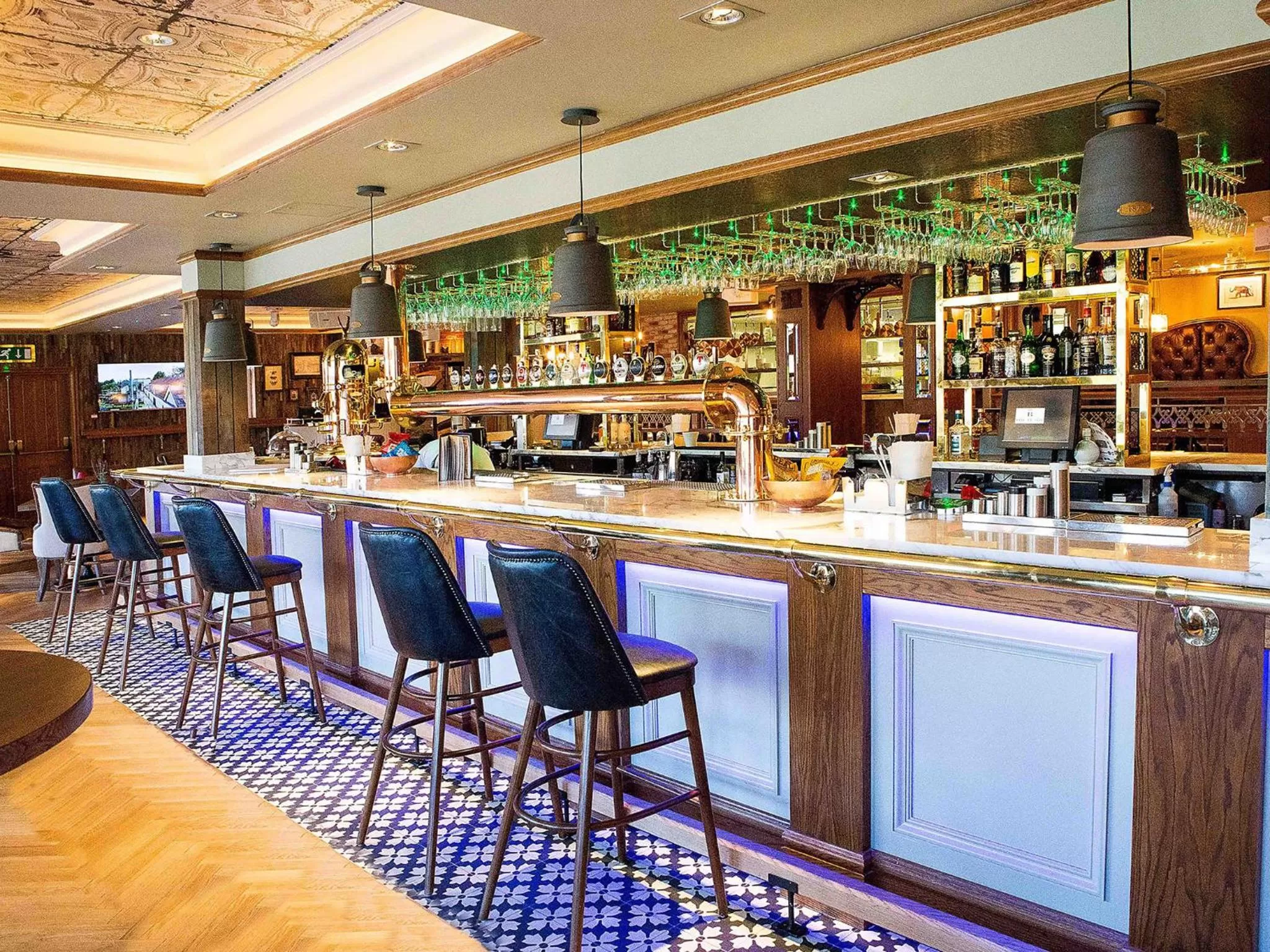 Lounge or bar in Busby Hotel