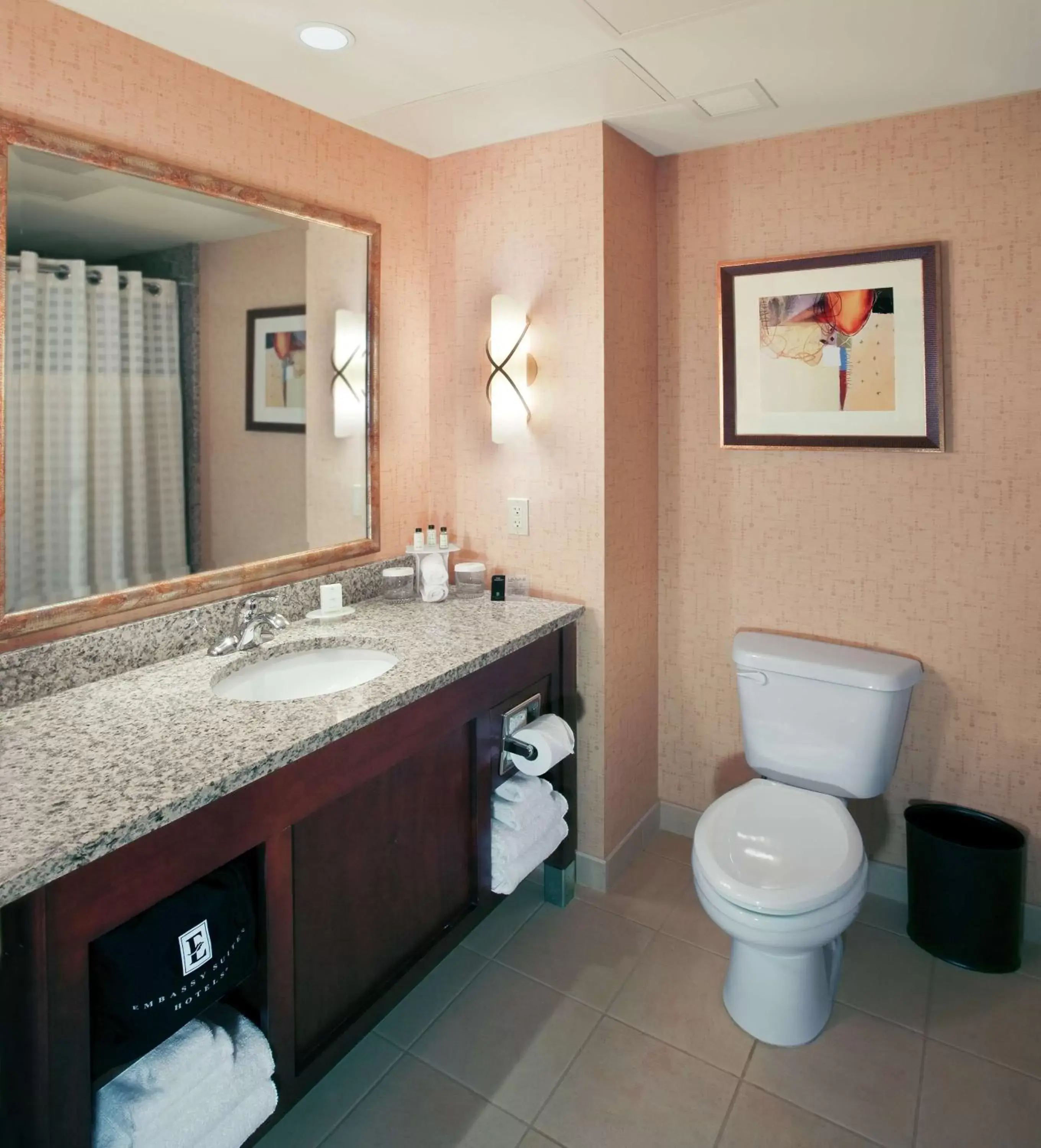 Queen Room with Two Queen Beds and Roll-In Shower - Accessible/Non-Smoking in Embassy Suites by Hilton Norman Hotel & Conference Center Queen Room with Two Queen Beds and Roll-In Shower - Accessible/Non-Smoking in Embassy Suites by Hilton Norman Hotel & Conference Center