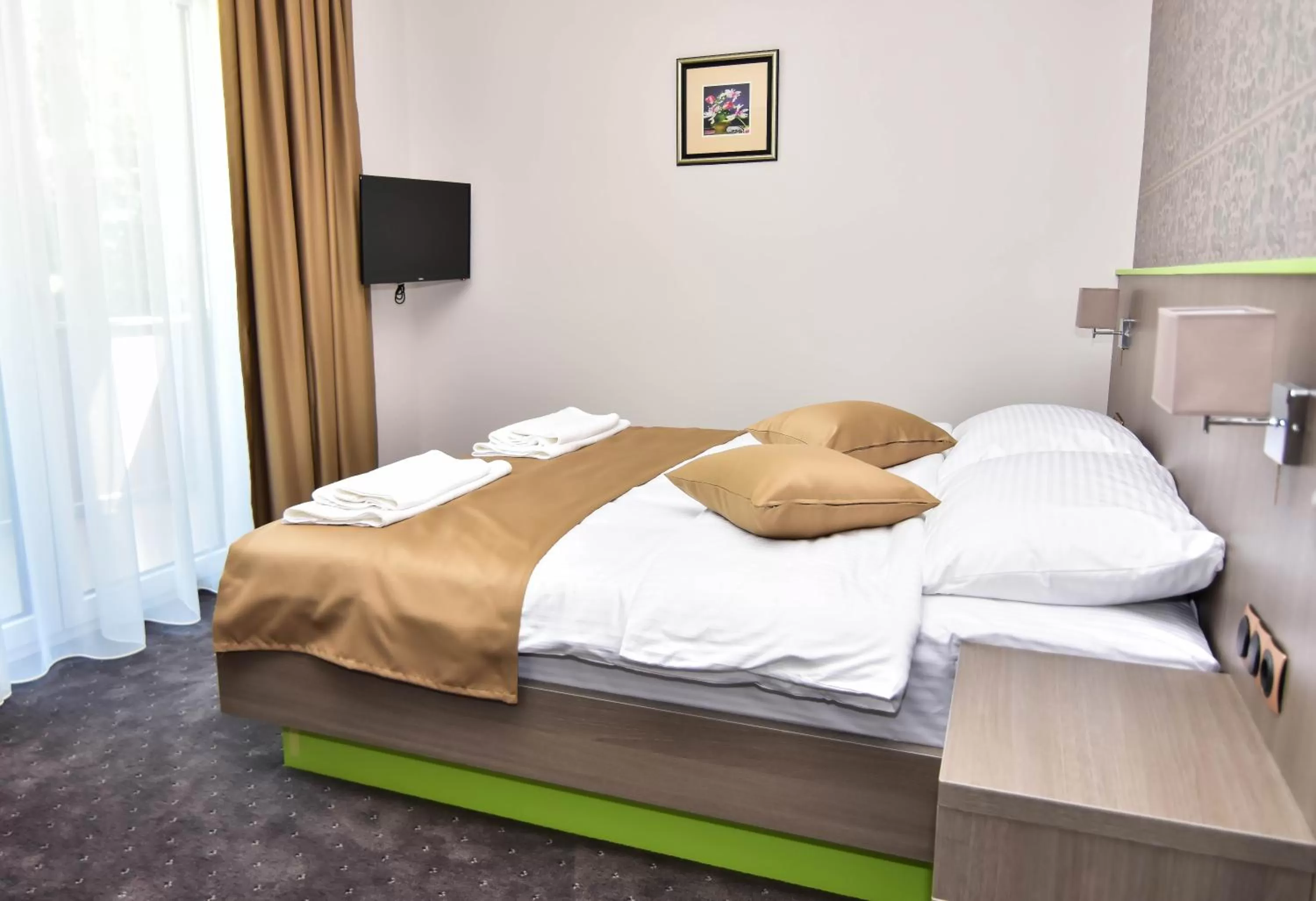 Bedroom, Bed in Hotel Ključ