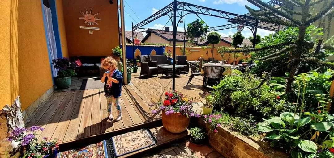 Garden in Hostel Sonce