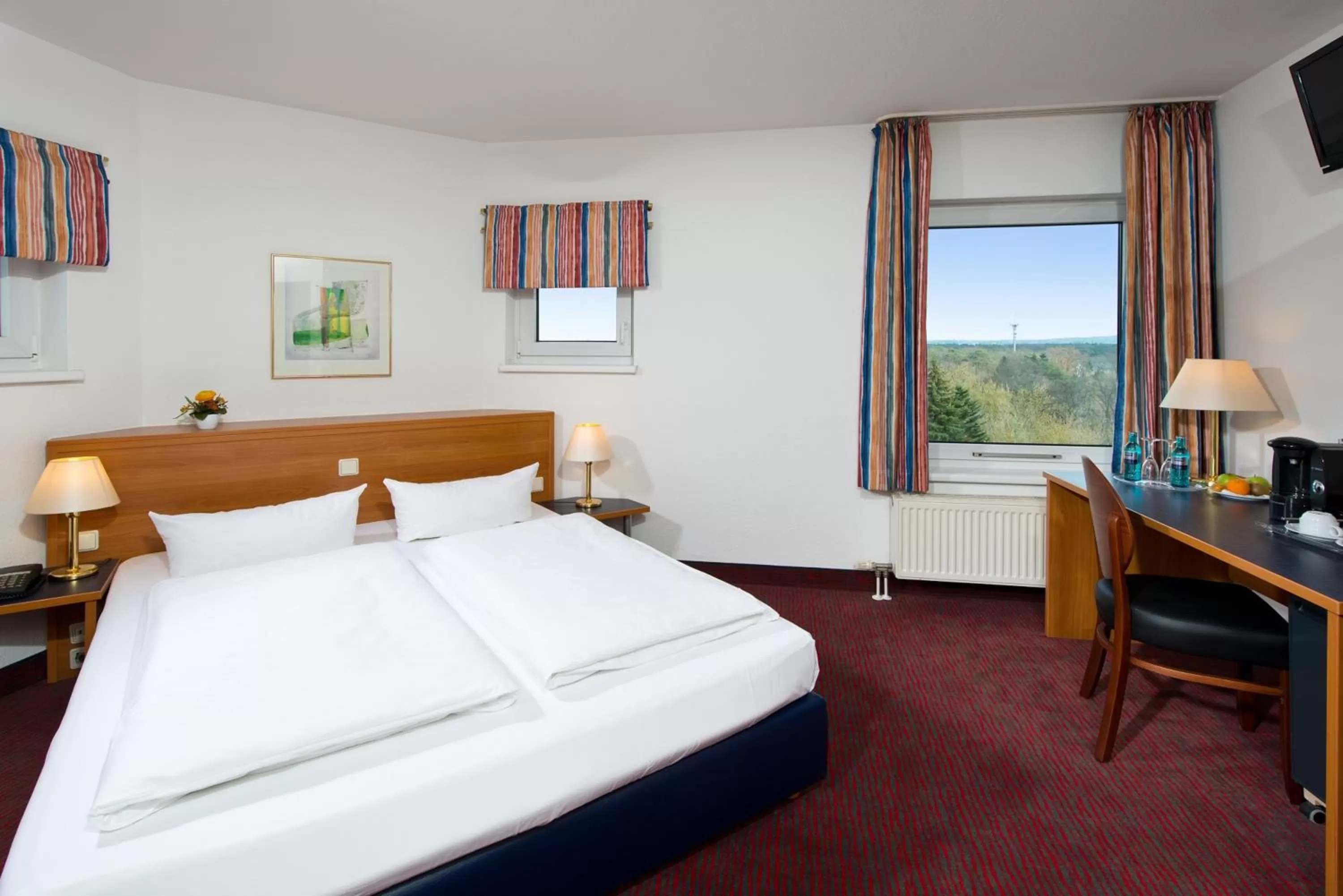 Photo of the whole room, Bed in ACHAT Hotel Darmstadt Griesheim
