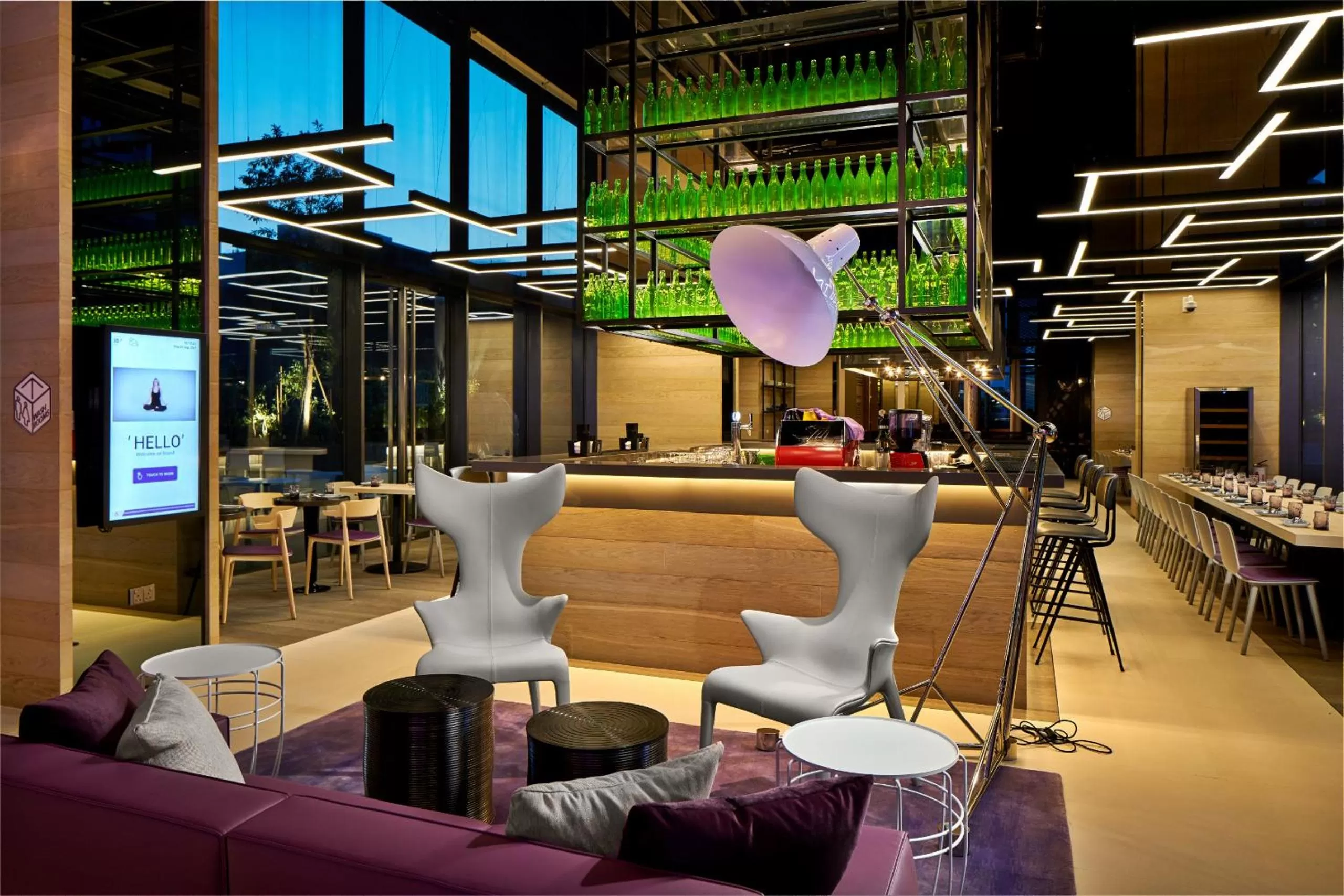 Restaurant/places to eat in YOTEL Singapore Orchard Road