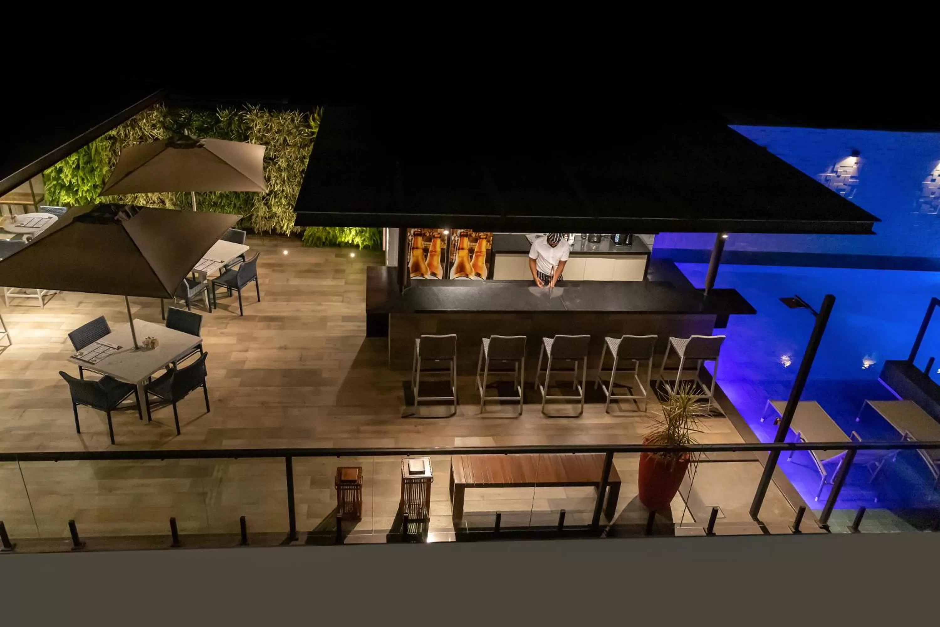 Swimming pool, Pool View in Granterrara Hotel