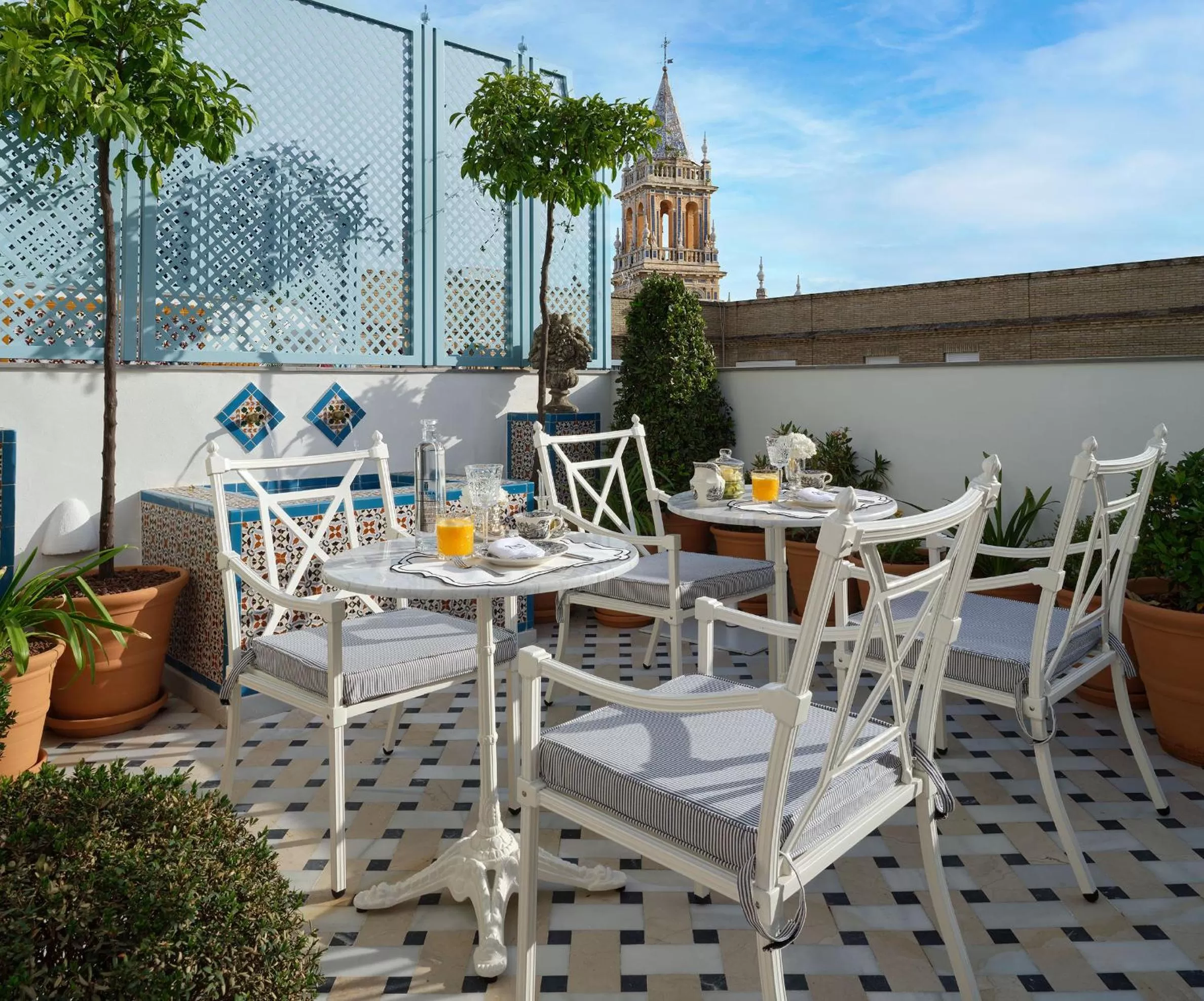 Balcony/Terrace in Hotel Boutique Triana House