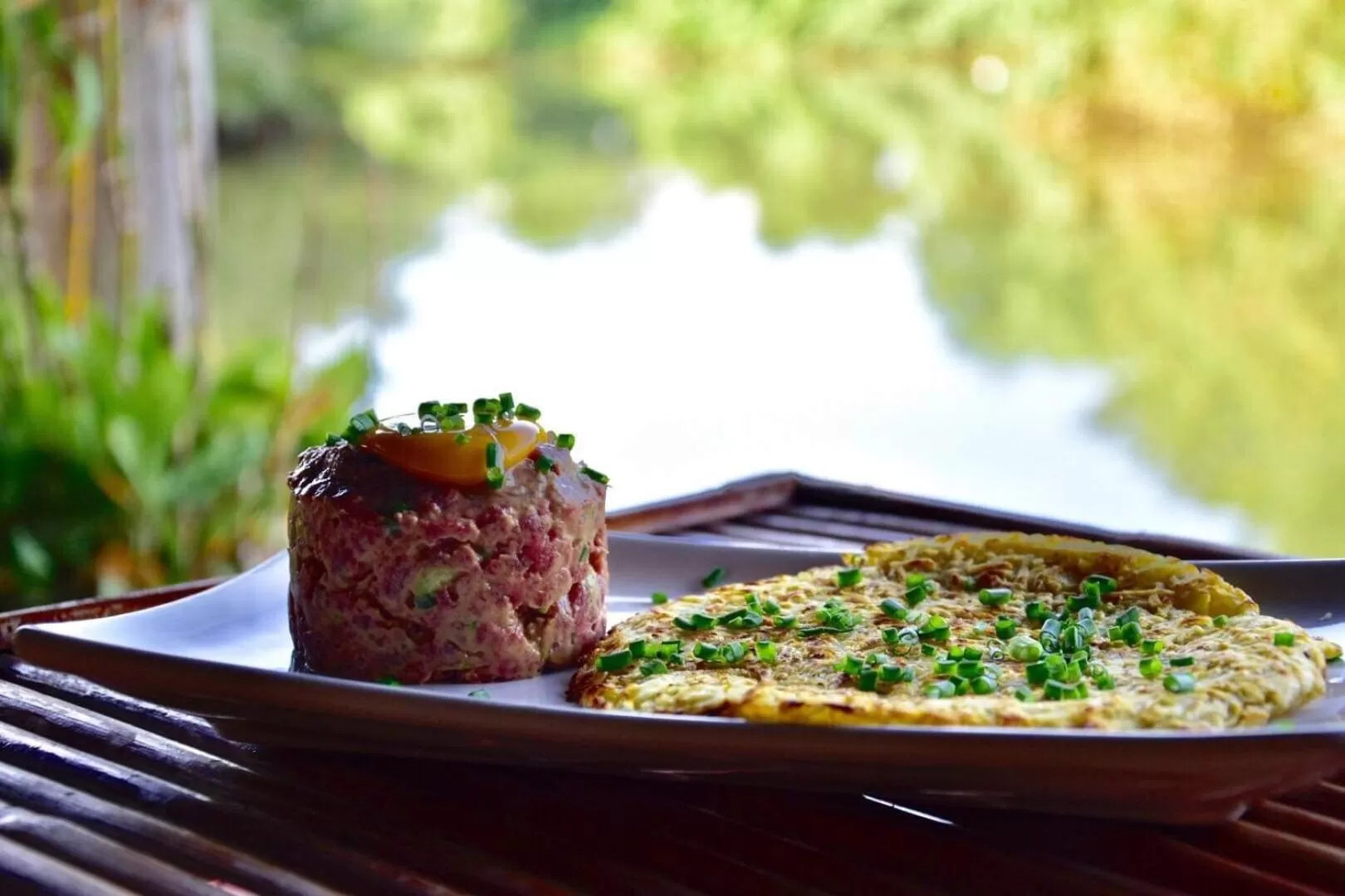 Natural landscape, Food in Kampot Cabana