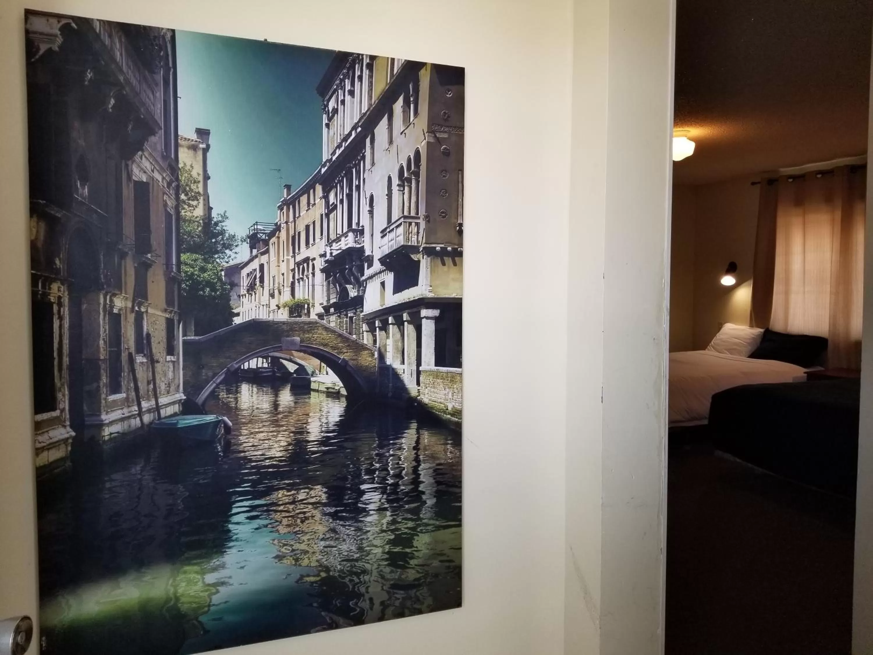 Bed in Melsask Motel