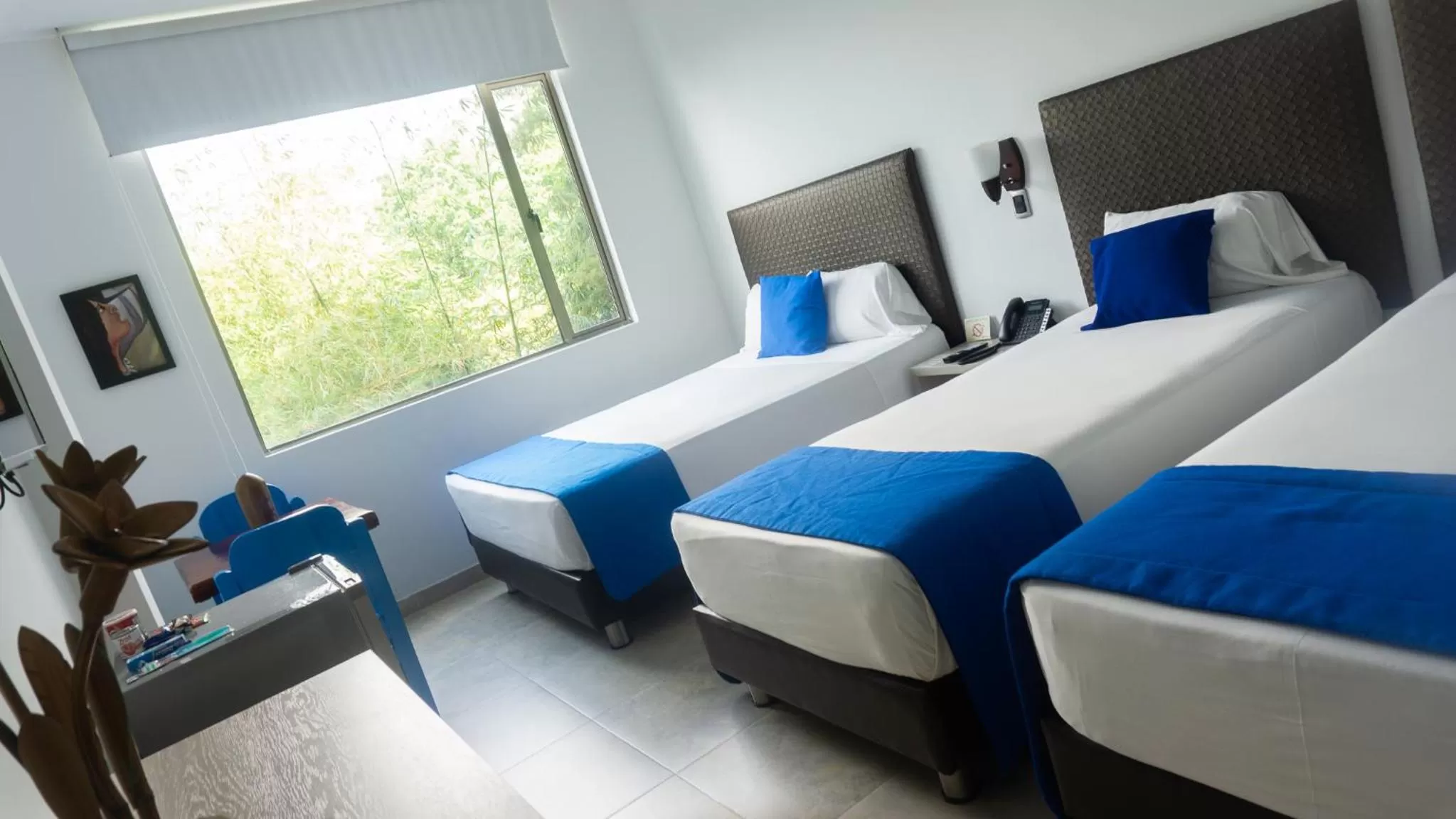 Bed in Hotel Ventura