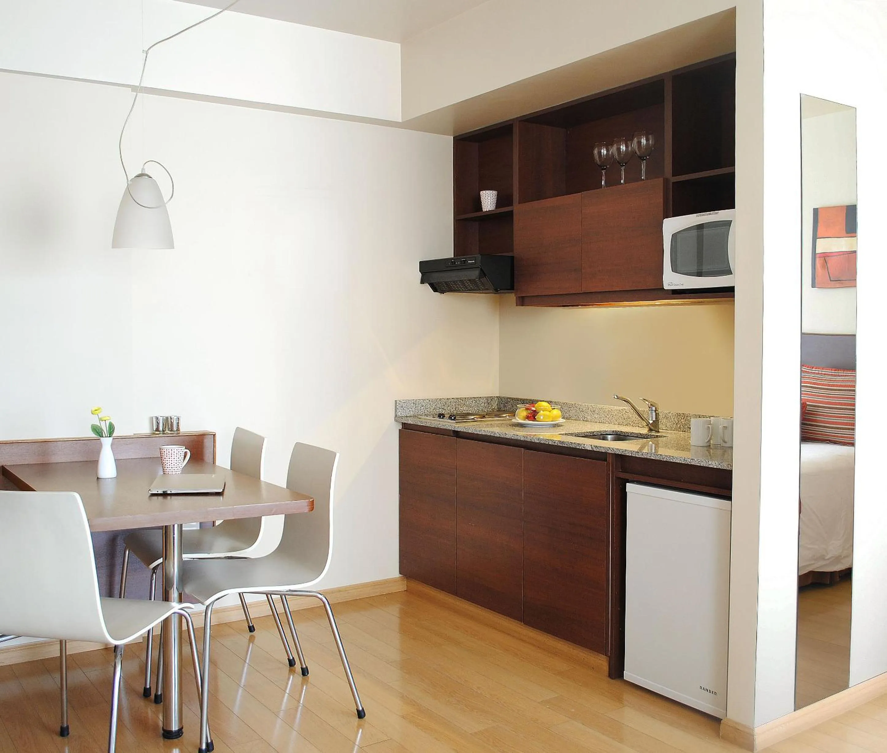 Kitchen or kitchenette in Palermo Suites Buenos Aires Hotel & Apartments