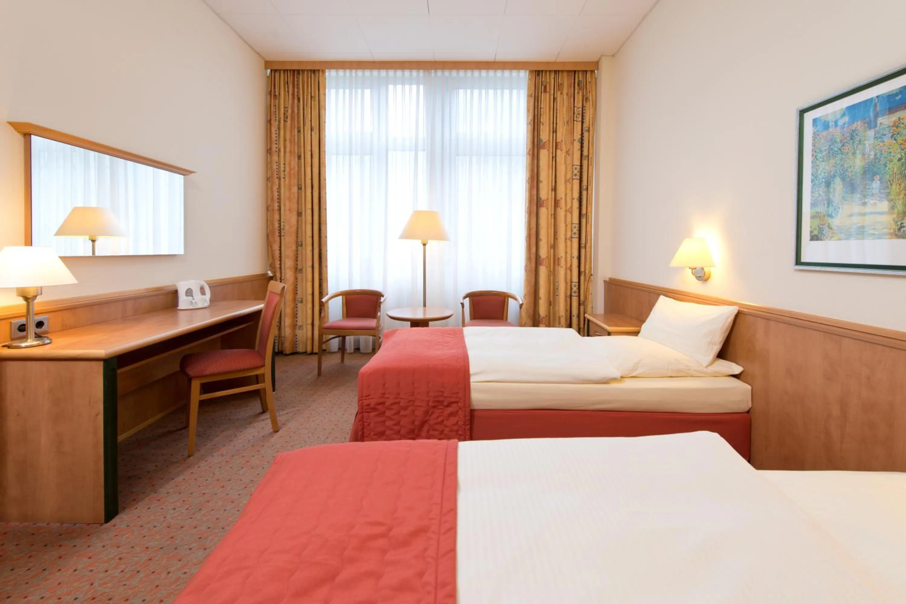 Photo of the whole room, Bed in Hotel Steglitz International