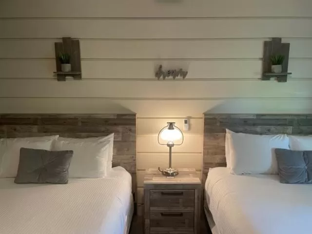 Bed in The Snowed Inn