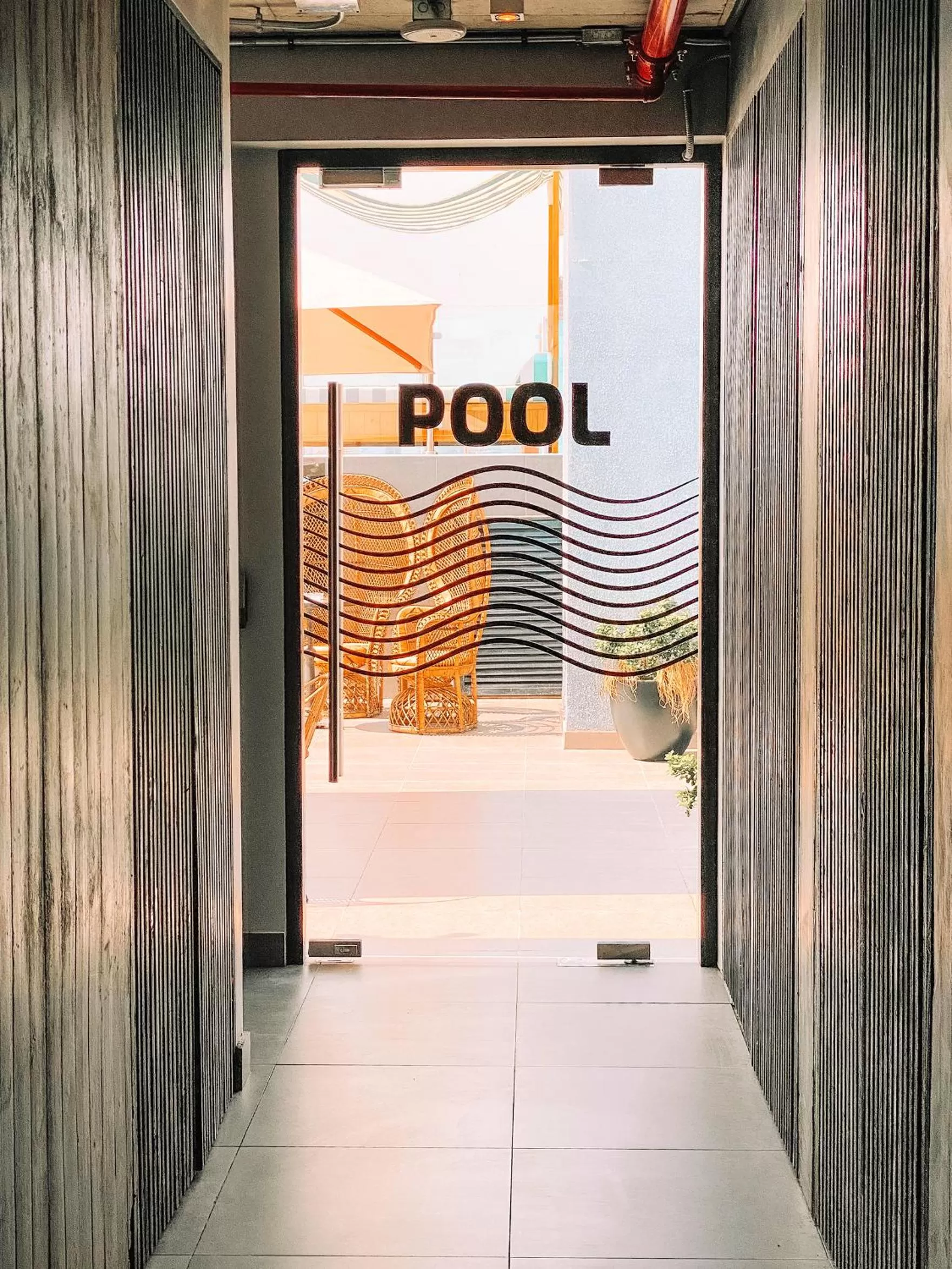 Pool view in hUB Providencia