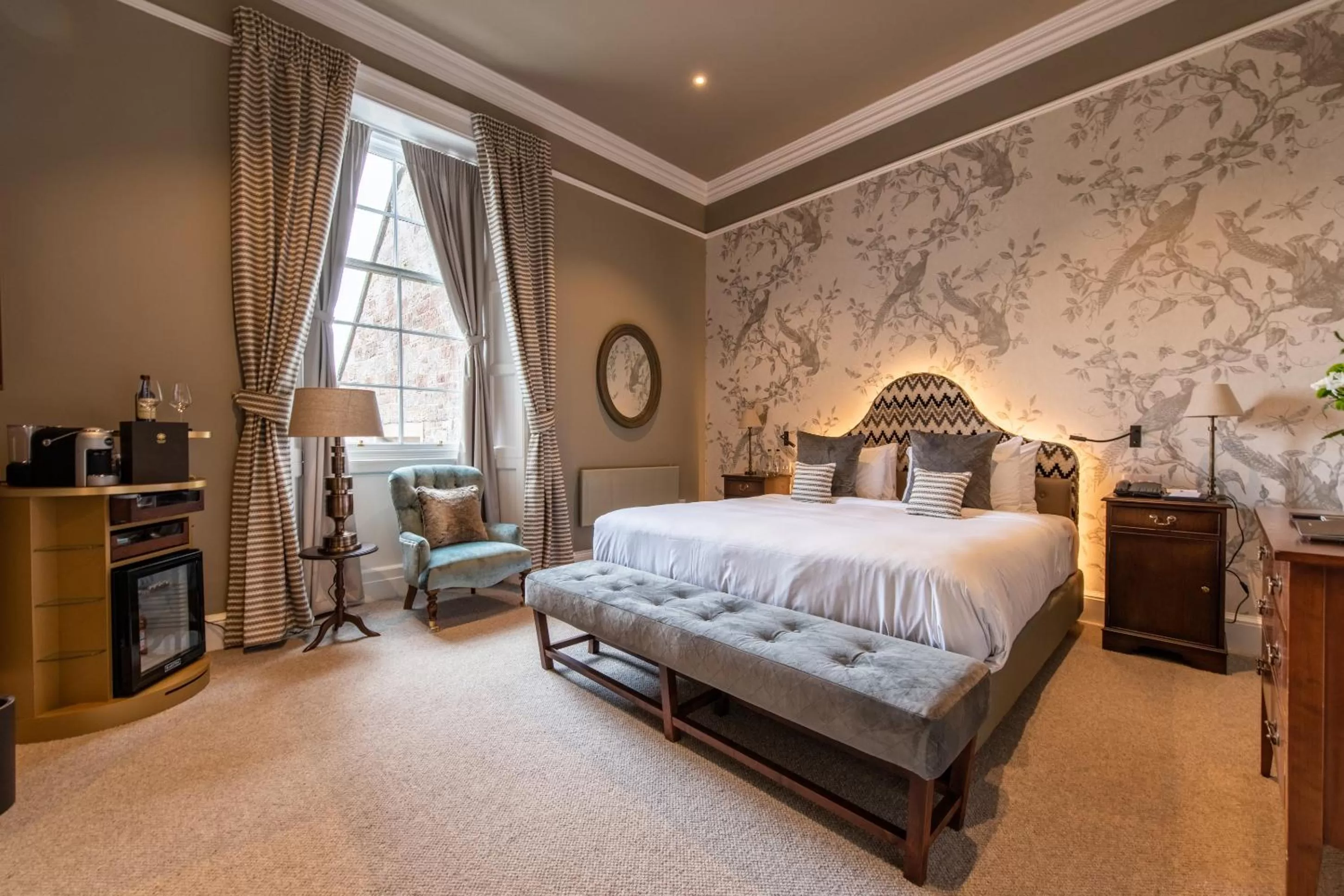 Photo of the whole room, Bed in SCHLOSS Roxburghe, part of Destination by Hyatt