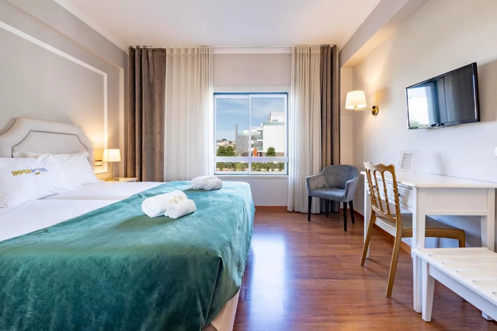 Bed in Imperhotel by Umbral