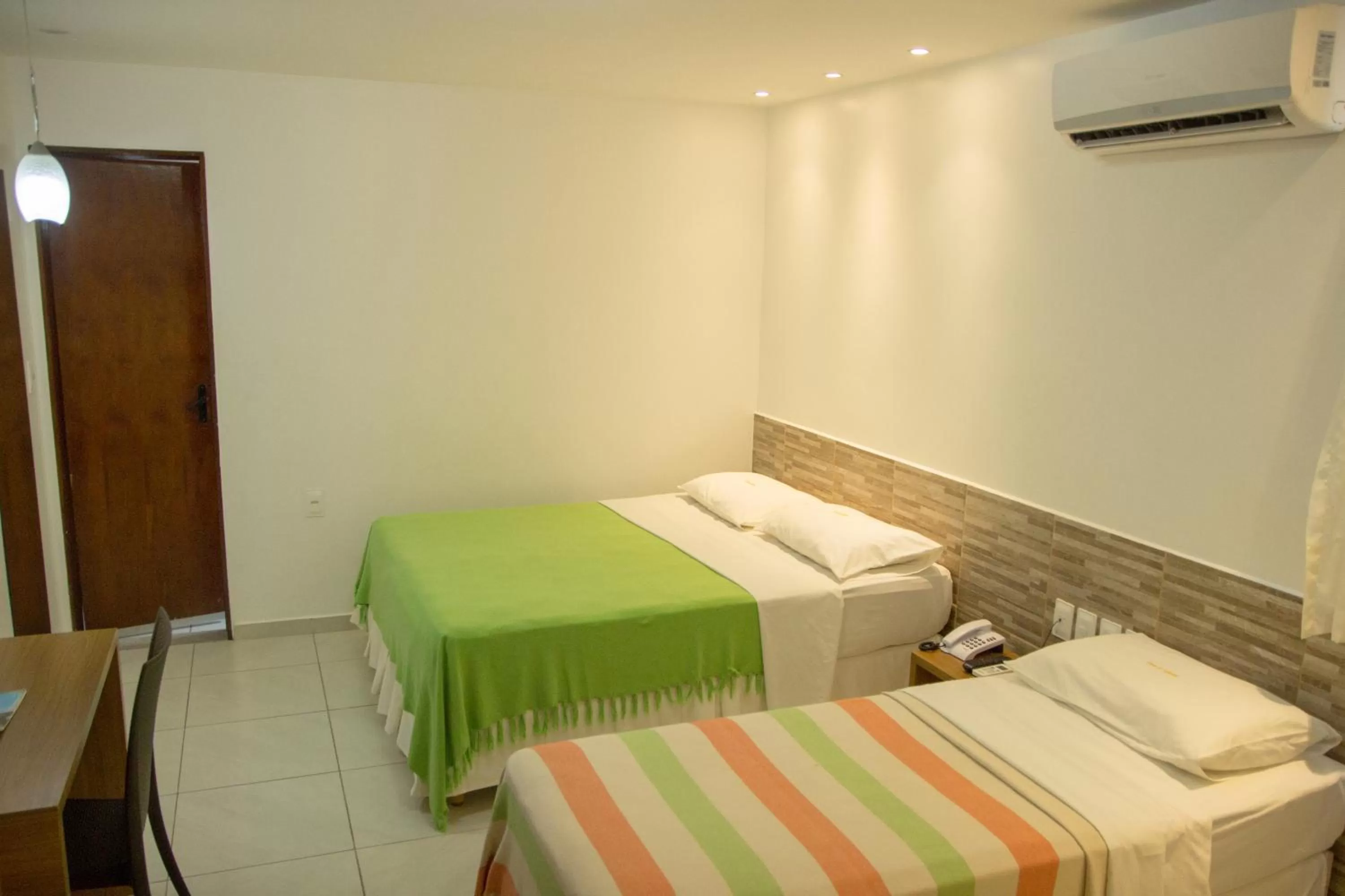 Bed in Hotel Costa do Atlântico