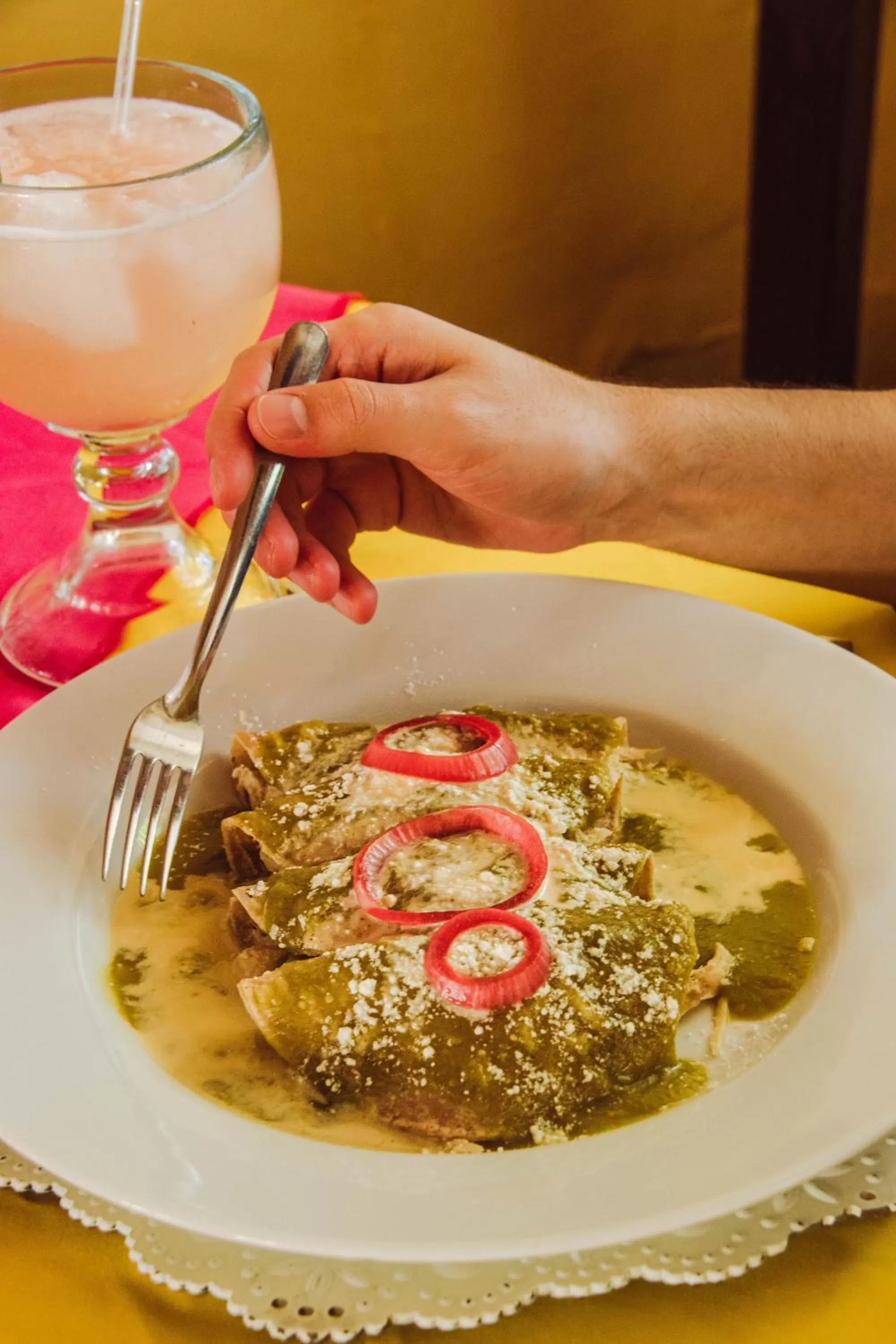 Food in Hotel Casona de La Isla