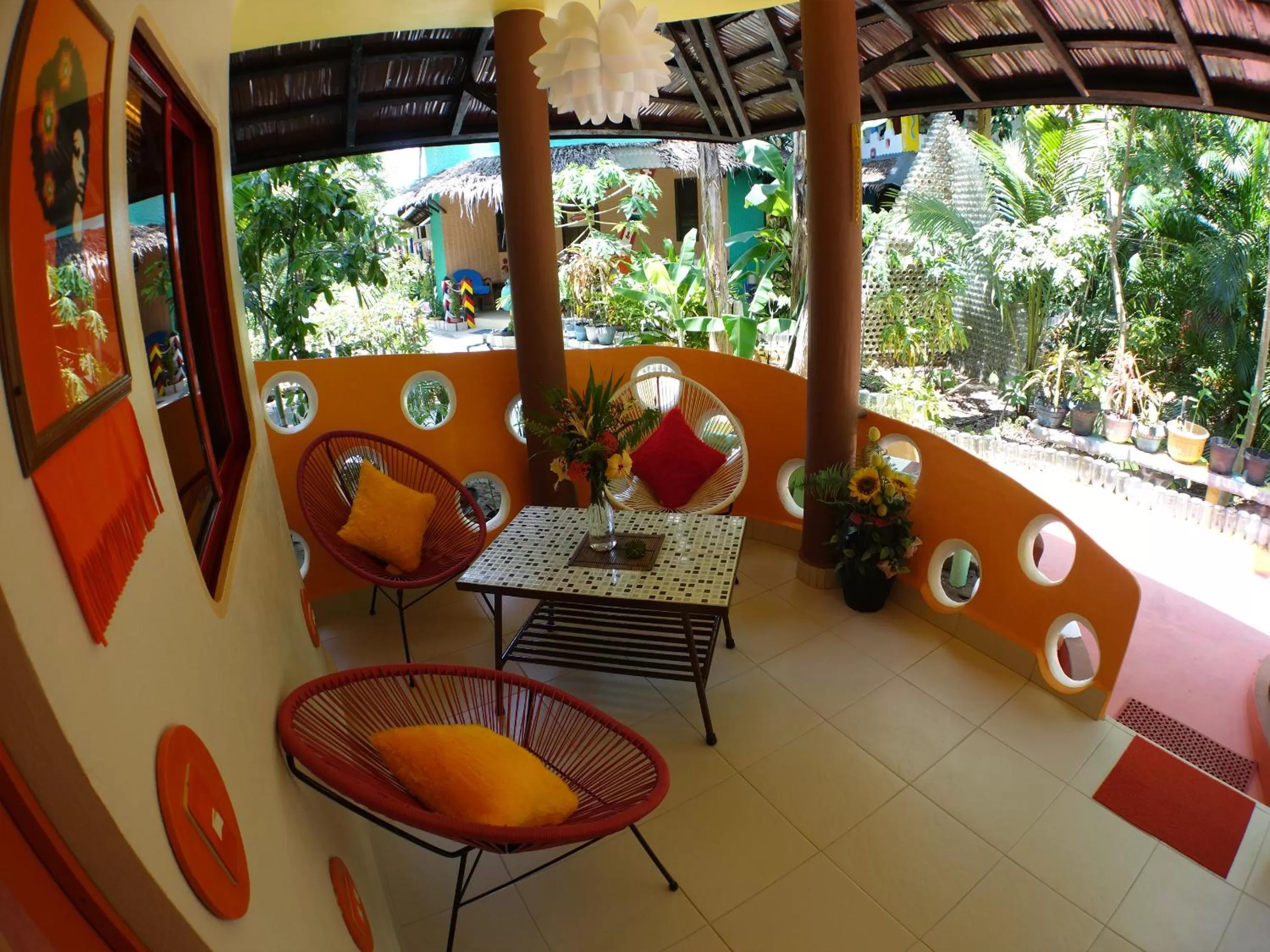 Patio in Takatuka Beach Resort