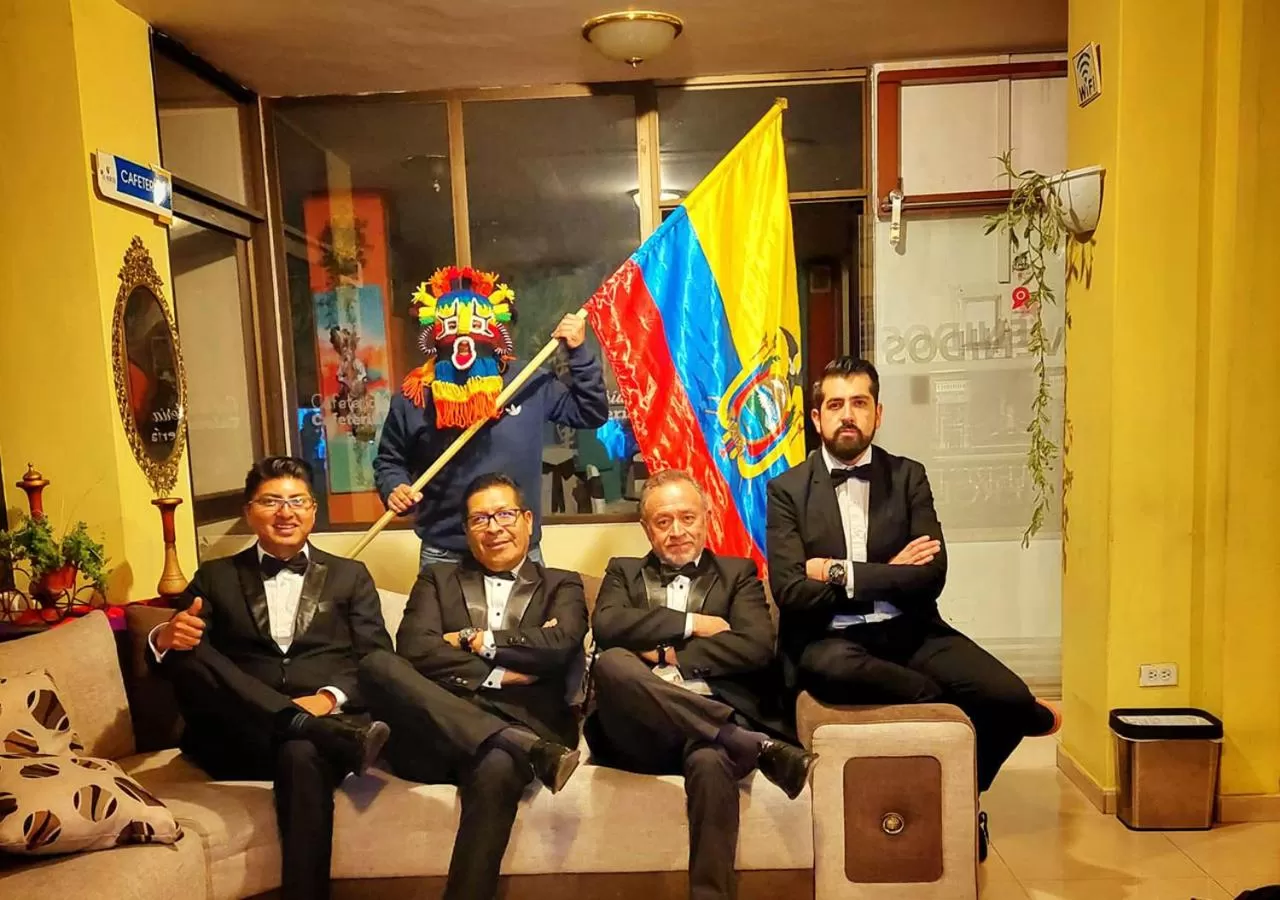 Property building in La Merced Plaza Hostal