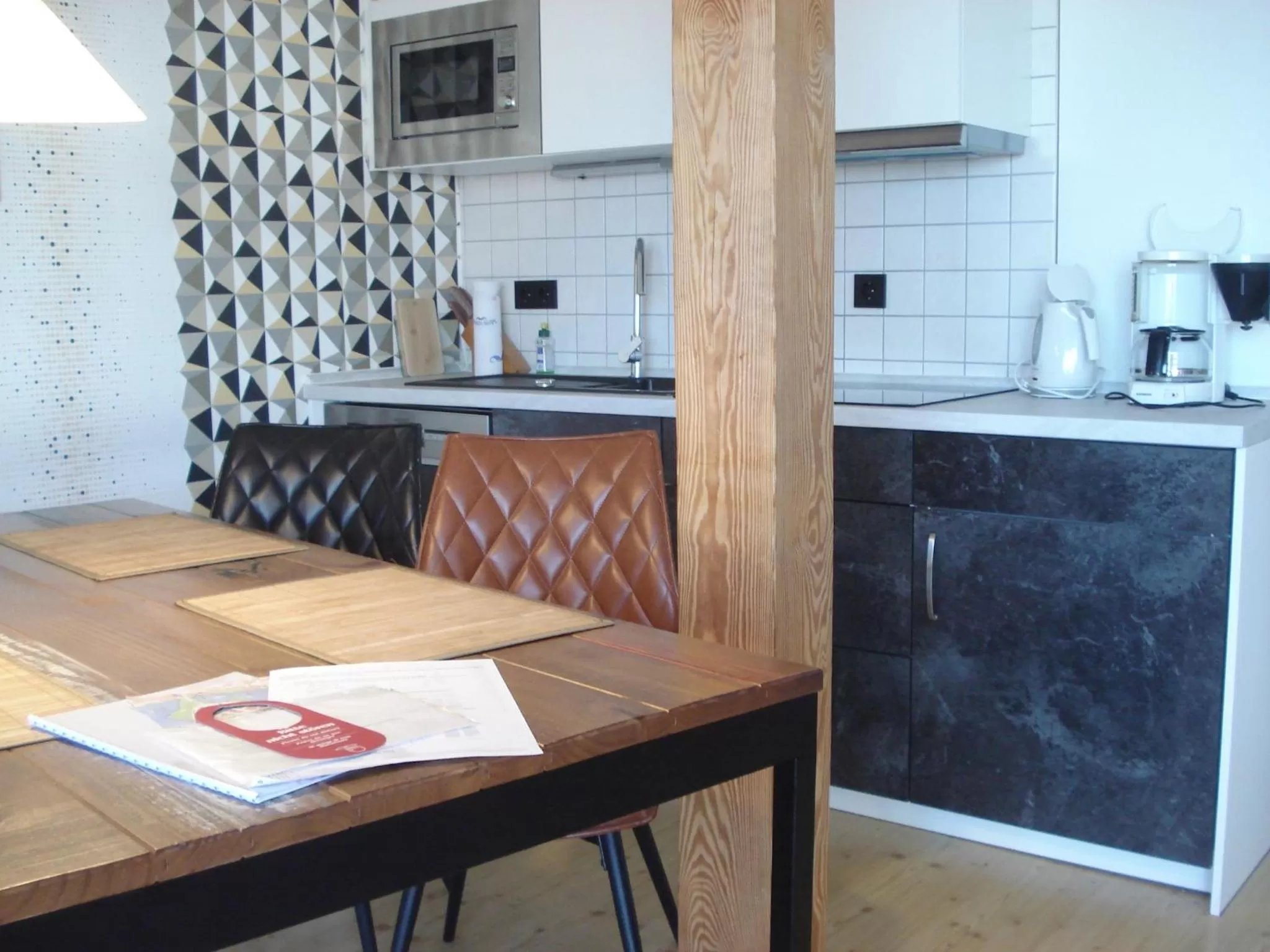 Kitchen or kitchenette, Kitchen/Kitchenette in Pension Zur Fährbrücke