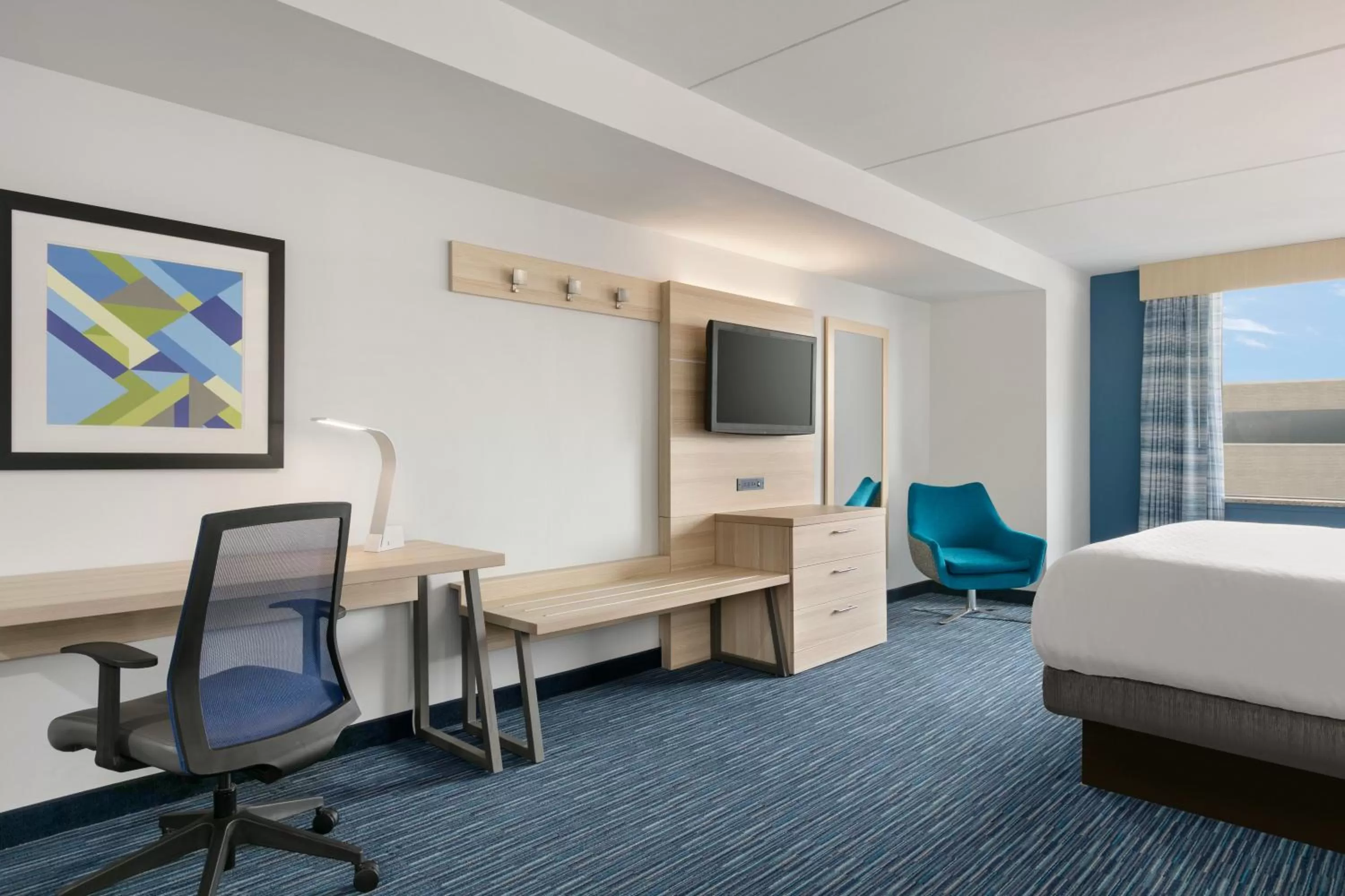 Photo of the whole room, Bed in Holiday Inn Express Hotel & Suites Norfolk Airport by IHG