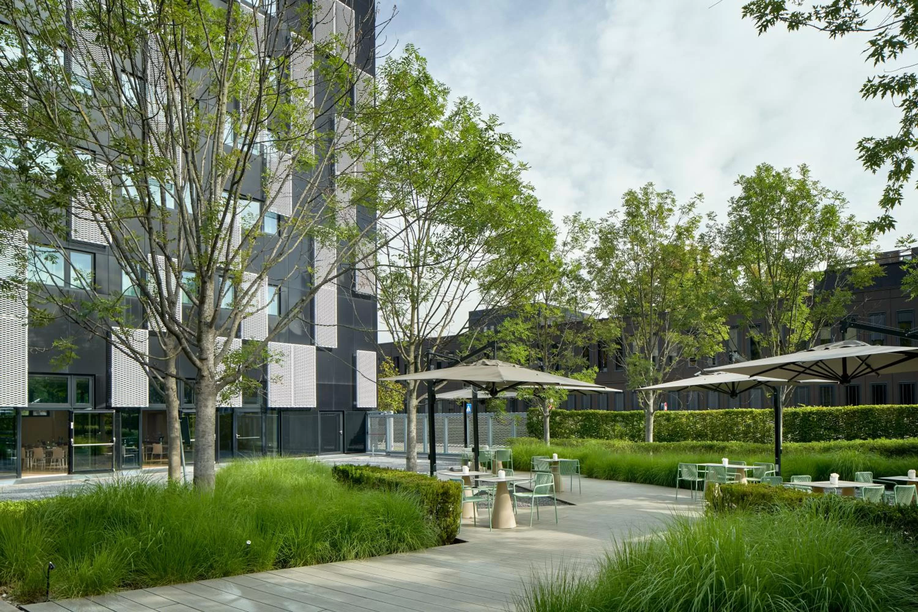 Garden in UNA Hotels Bologna Fiera