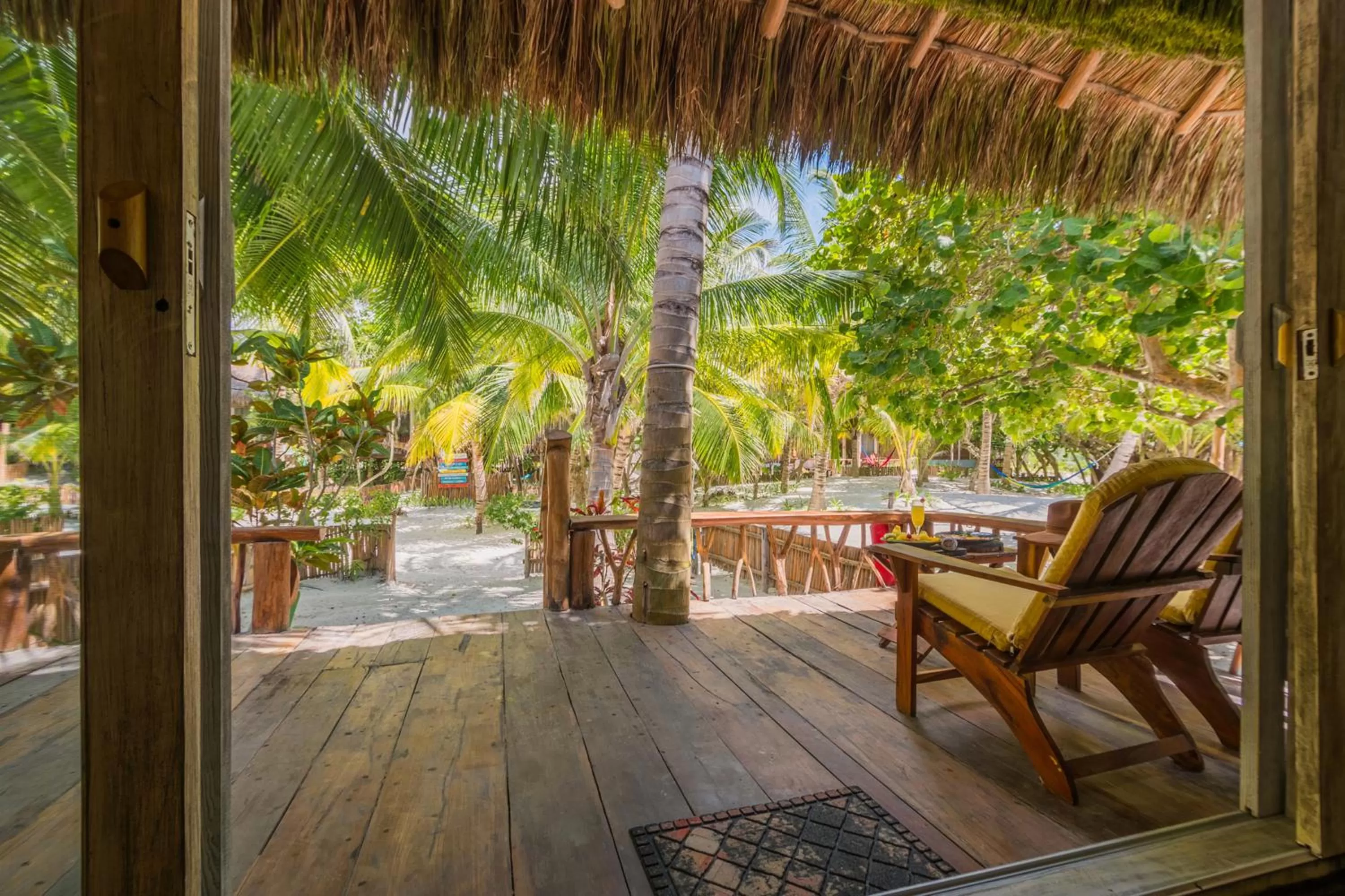Garden in Villa Pescadores Tulum-Beachfront hotel by Ahau Collection
