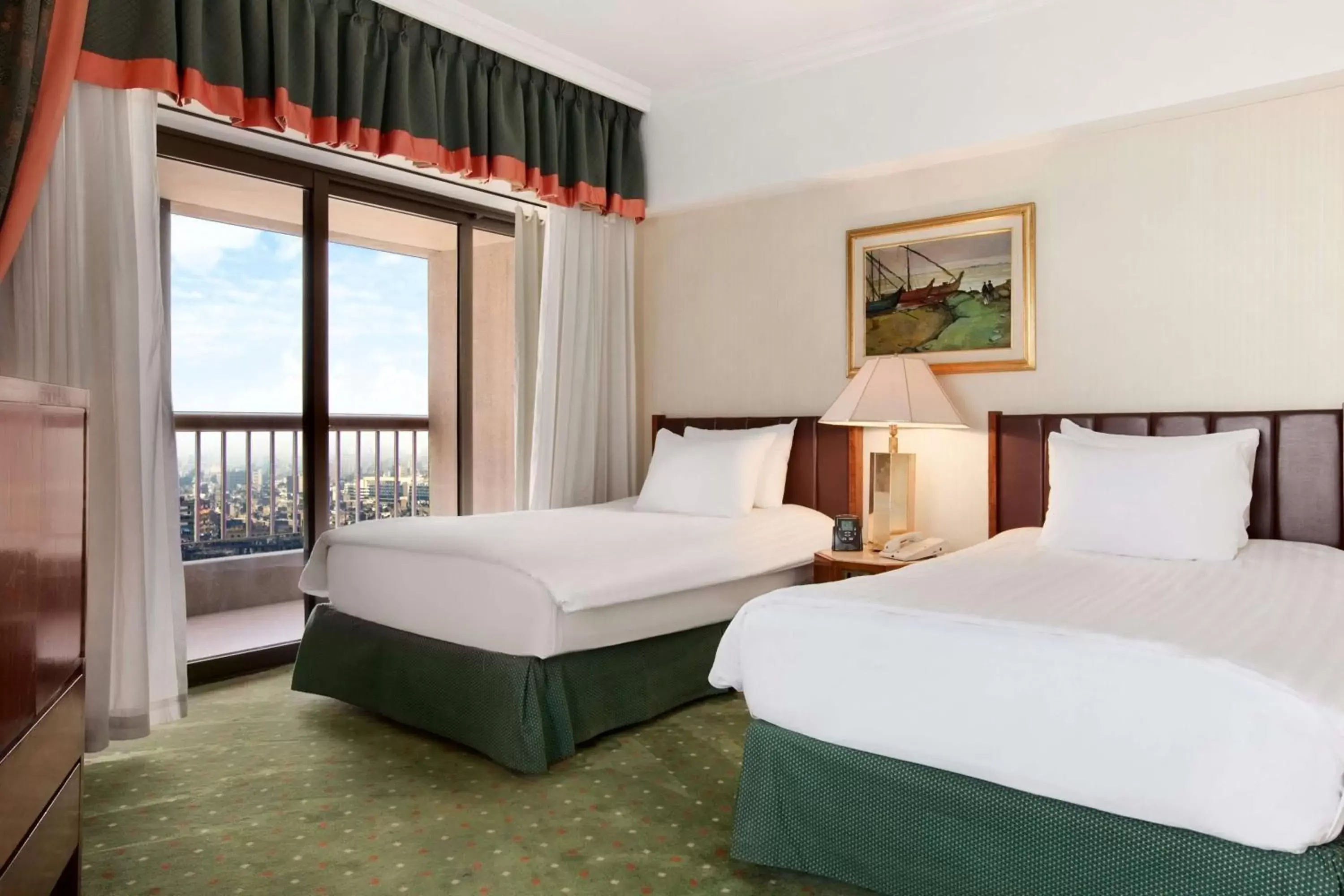 Twin Room with City View in Ramses Hilton Hotel & Casino Twin Room with City View in Ramses Hilton Hotel & Casino