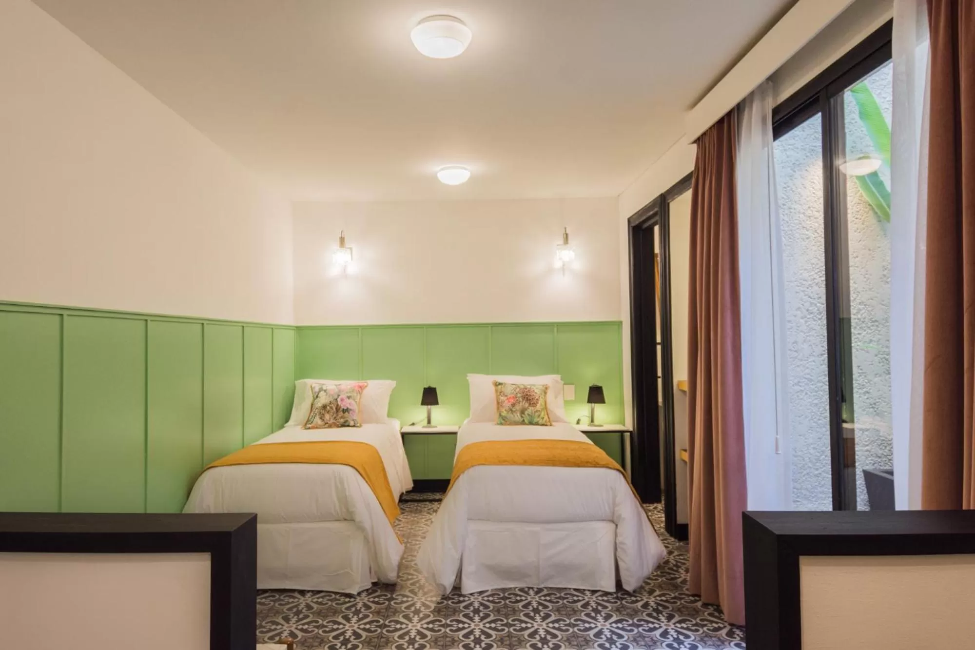 Balcony/Terrace, Bed in FAUNA Montevideo