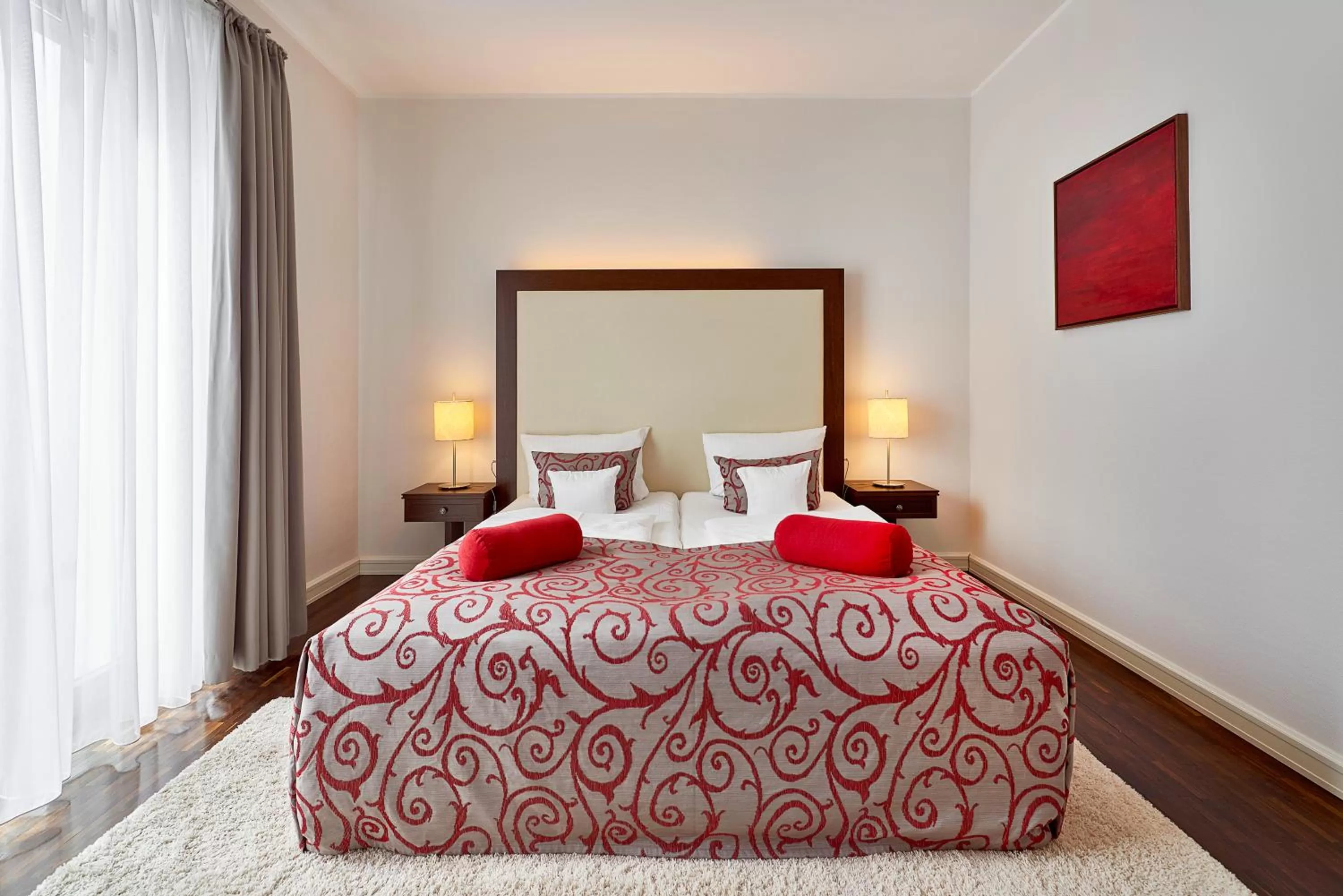 Photo of the whole room, Bed in Hotel Elbresidenz an der Therme