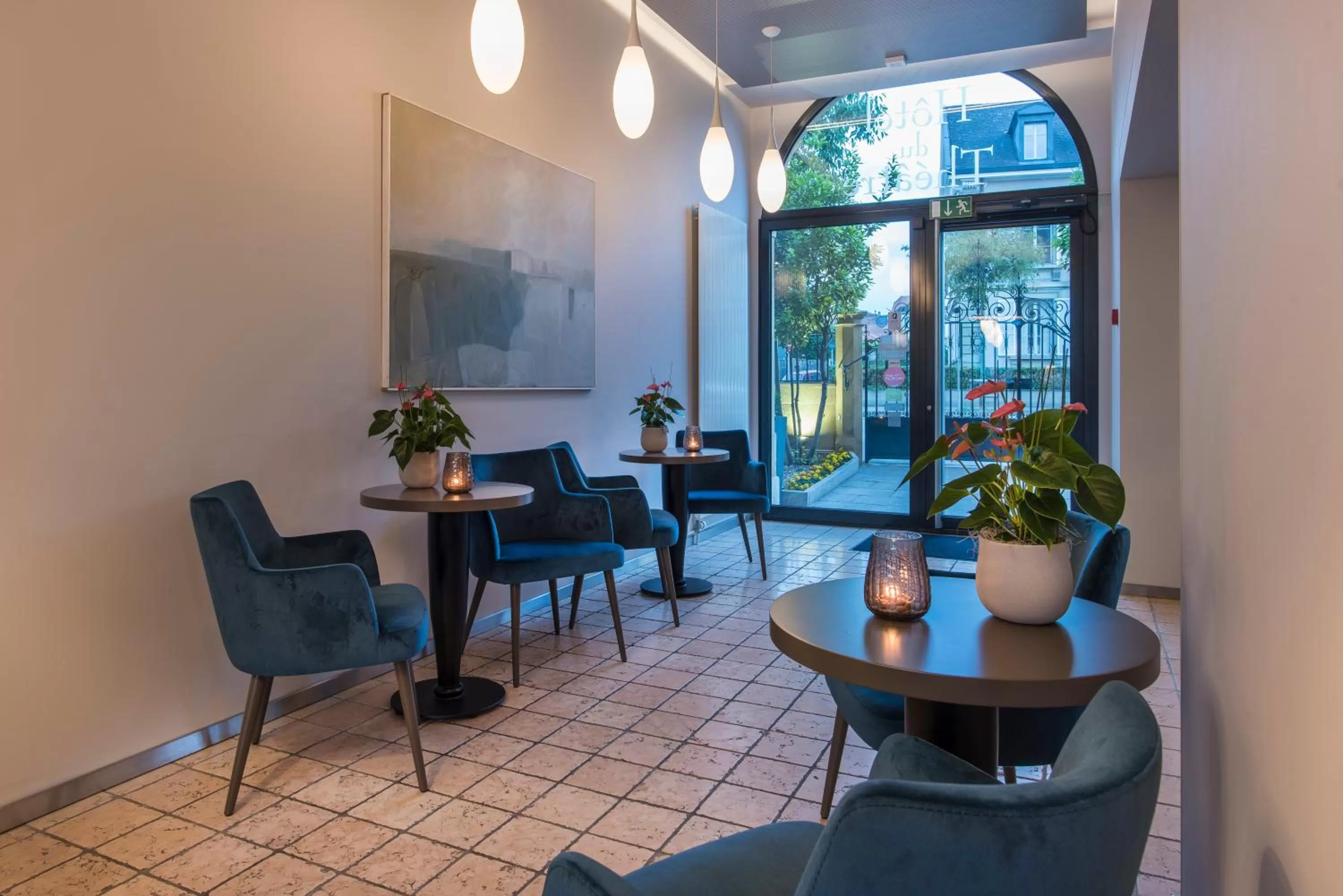 Lobby or reception in Hôtel du Théâtre, Boutique Hôtel