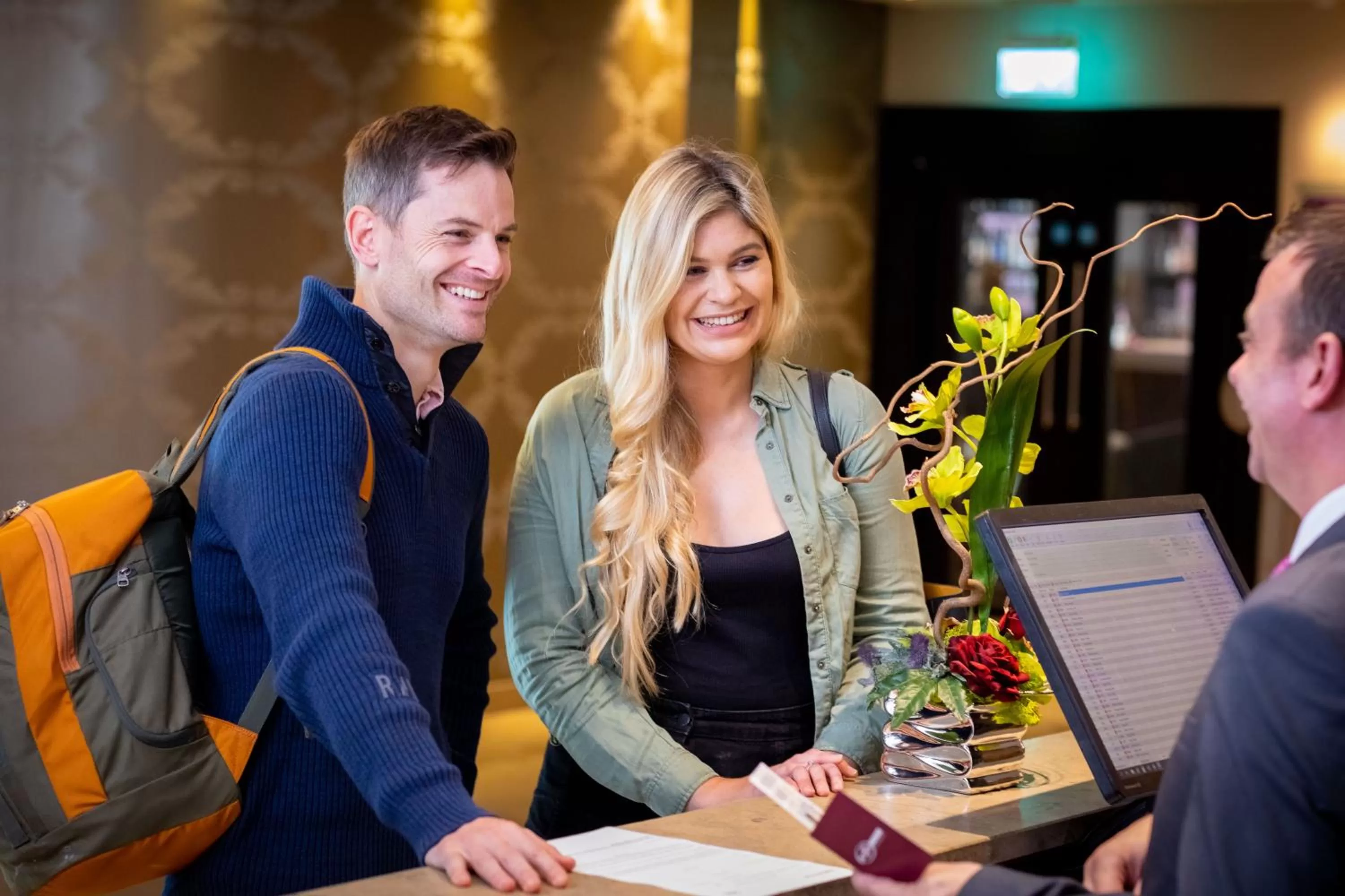 Lobby or reception in Hotel Kilkenny