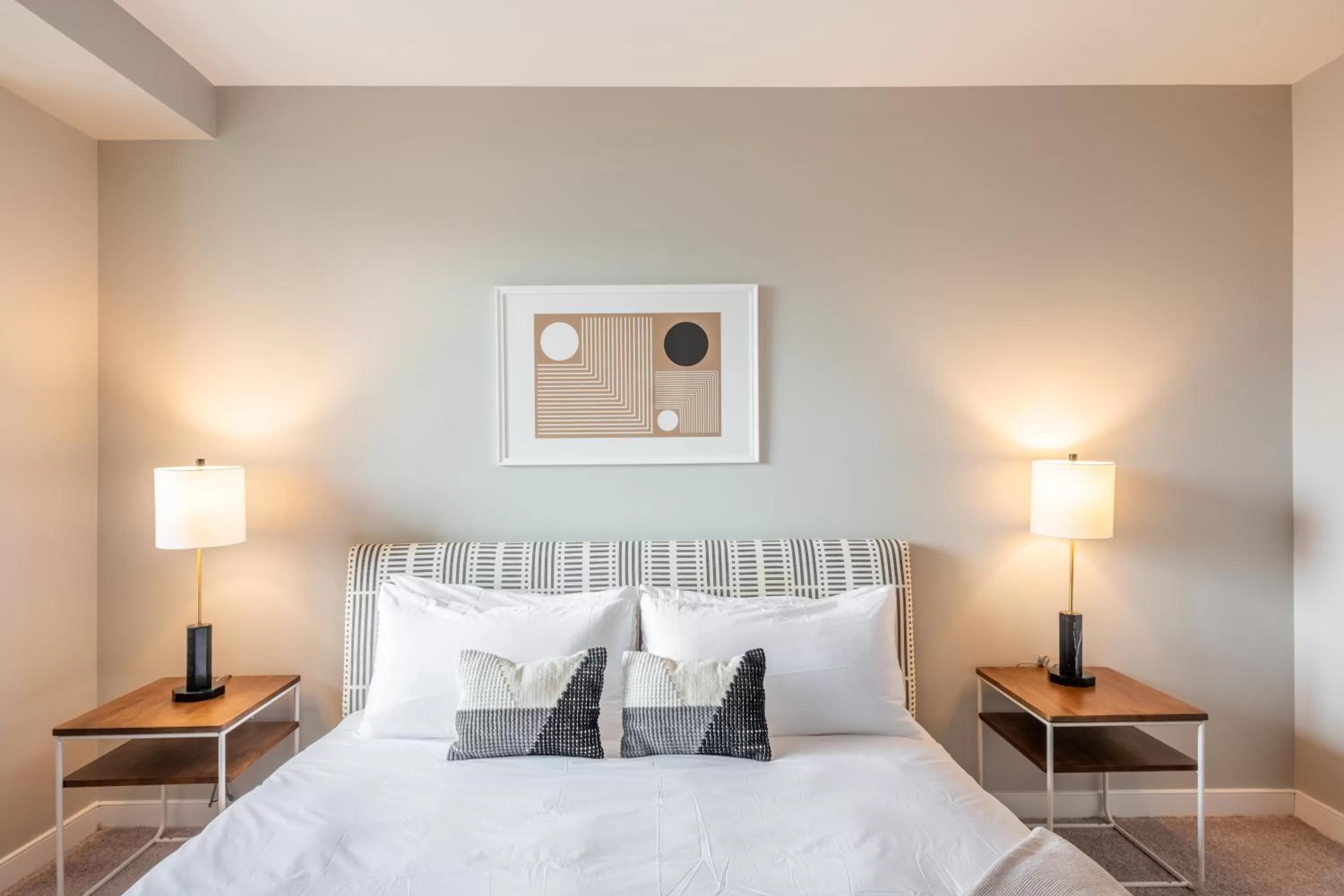 Bed in Mint House Detroit - New Center