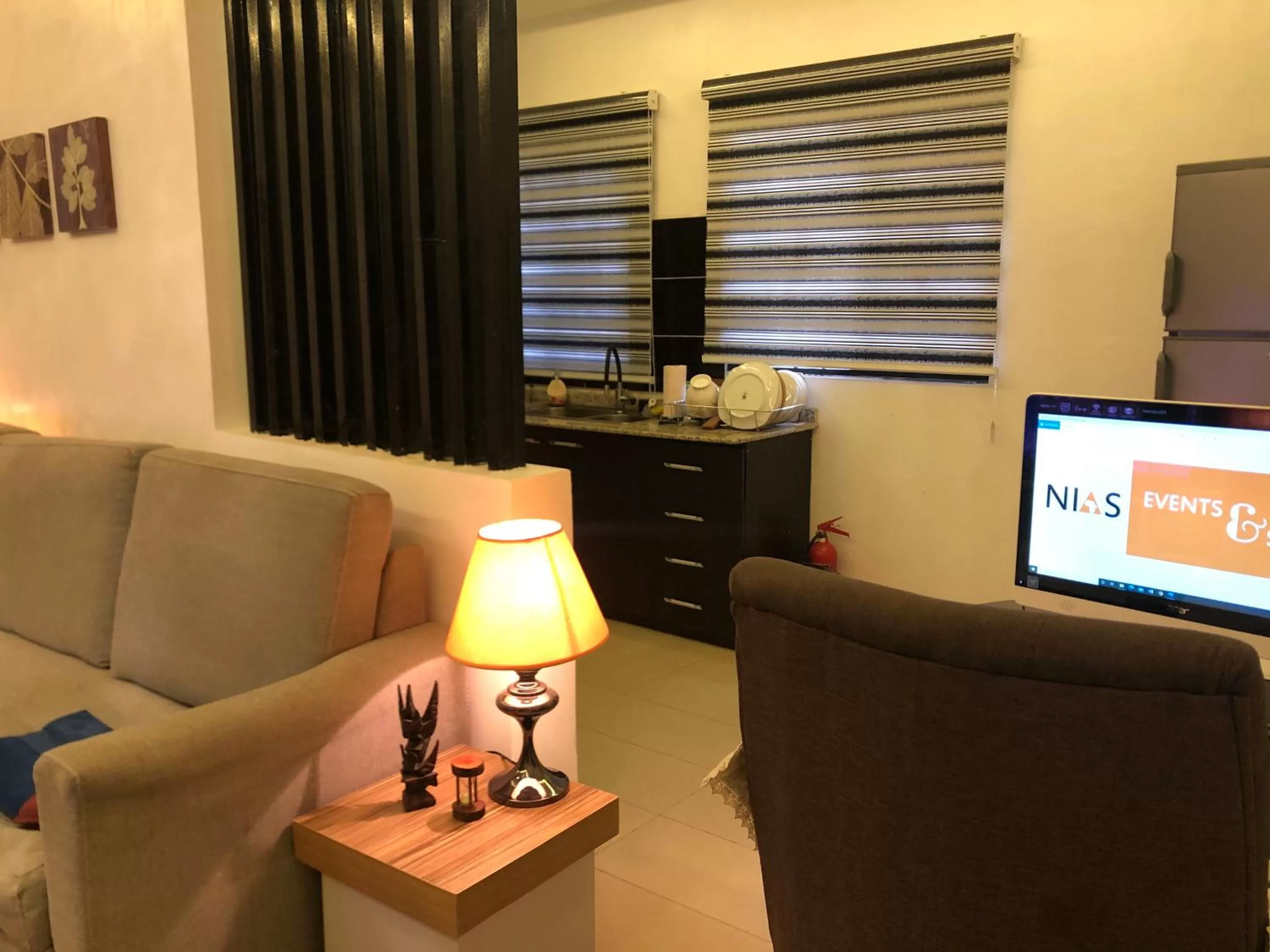 Seating area in Events & Suites