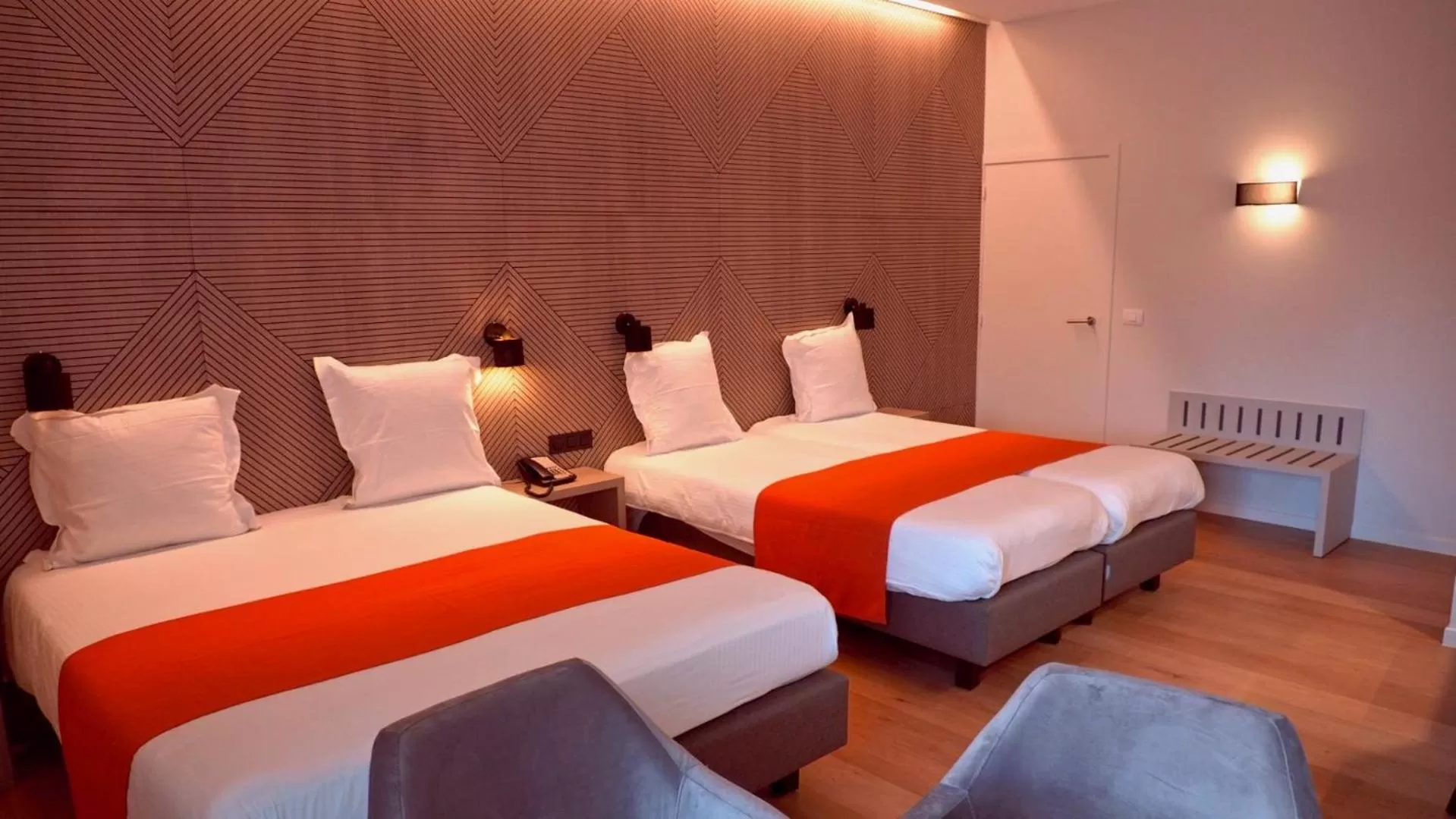 Bed in Flanders Hotel