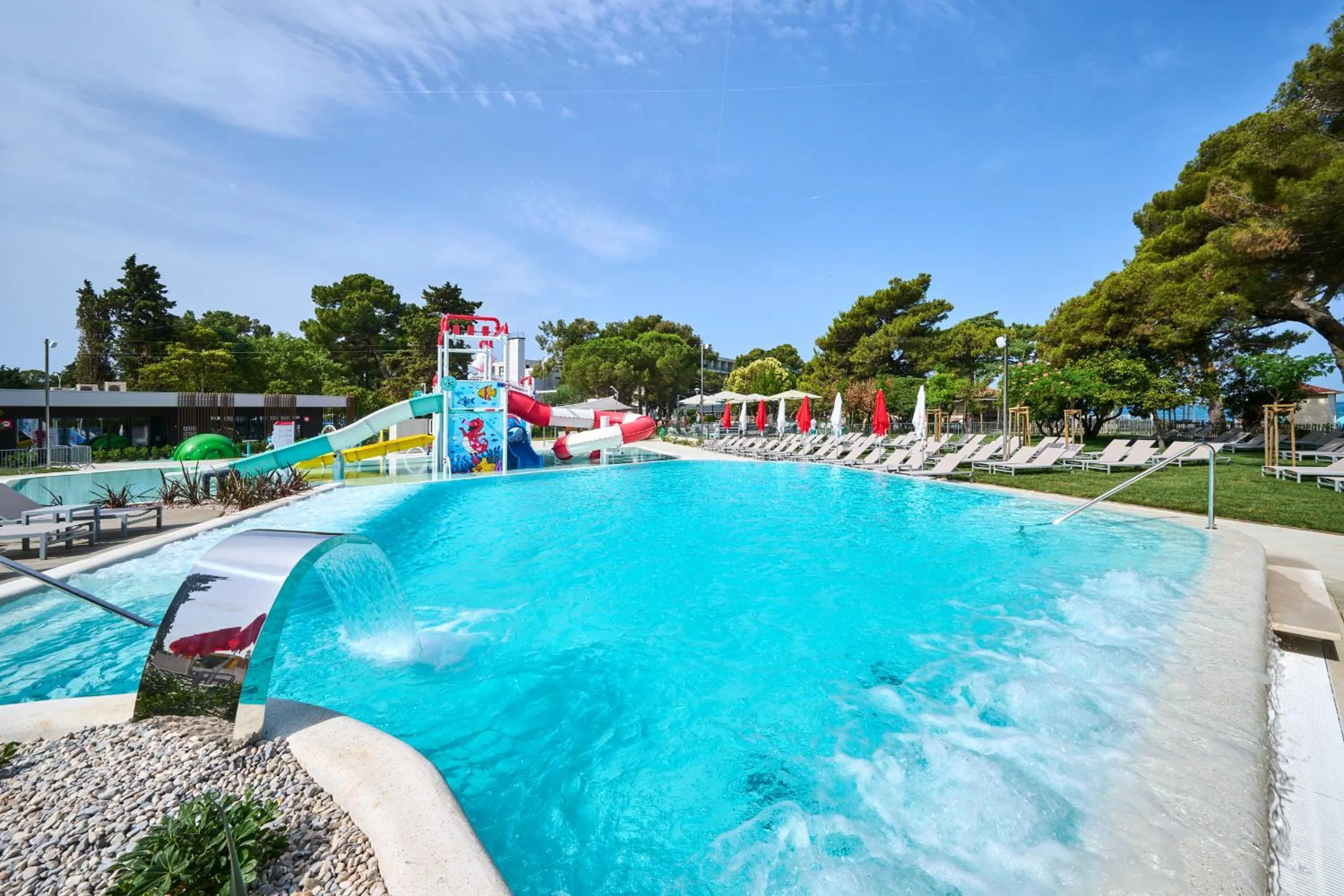 Aqua park in Hotel Sipar Plava Laguna