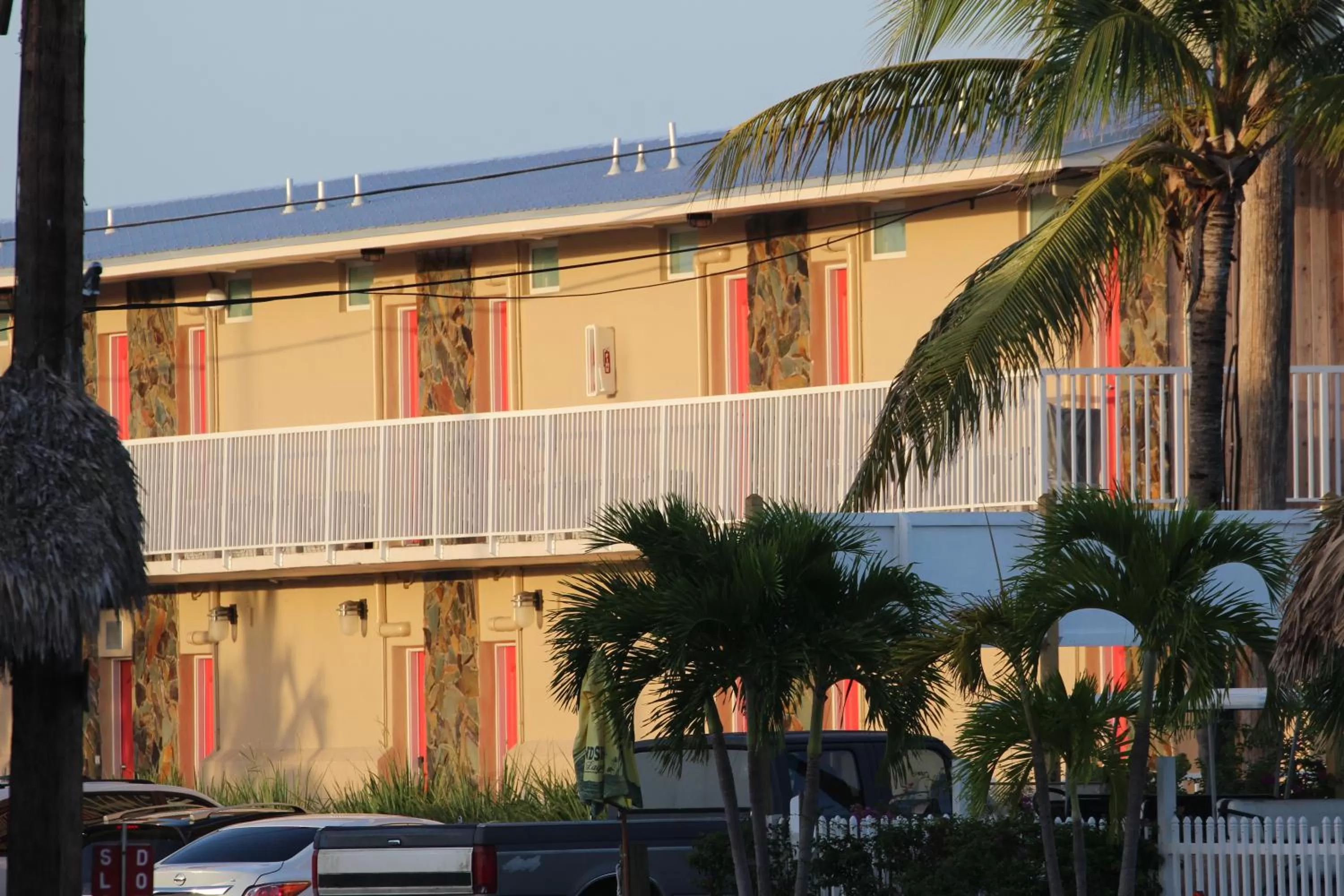 Property building in Gilbert's Resort & Marina