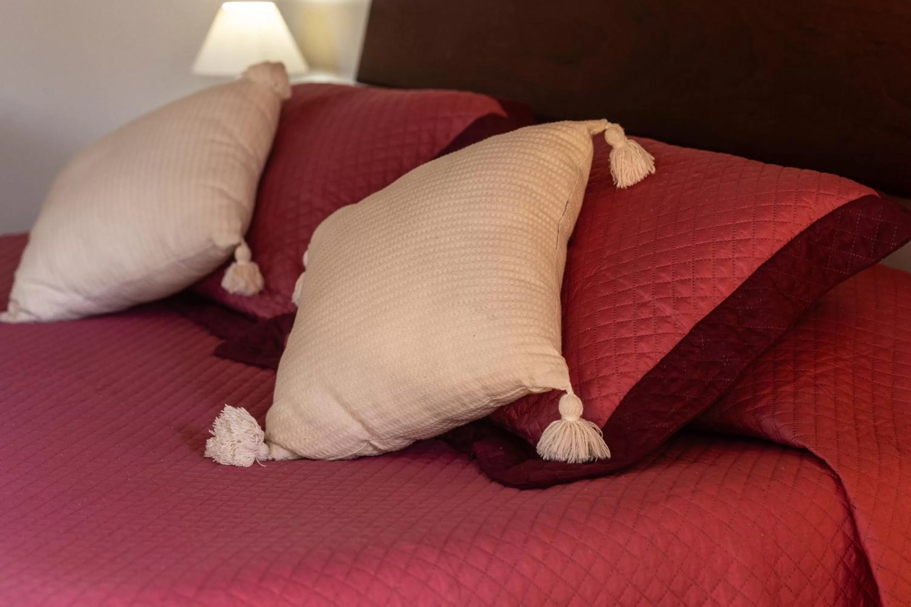 Bed in Chalés 3 Pinheiros