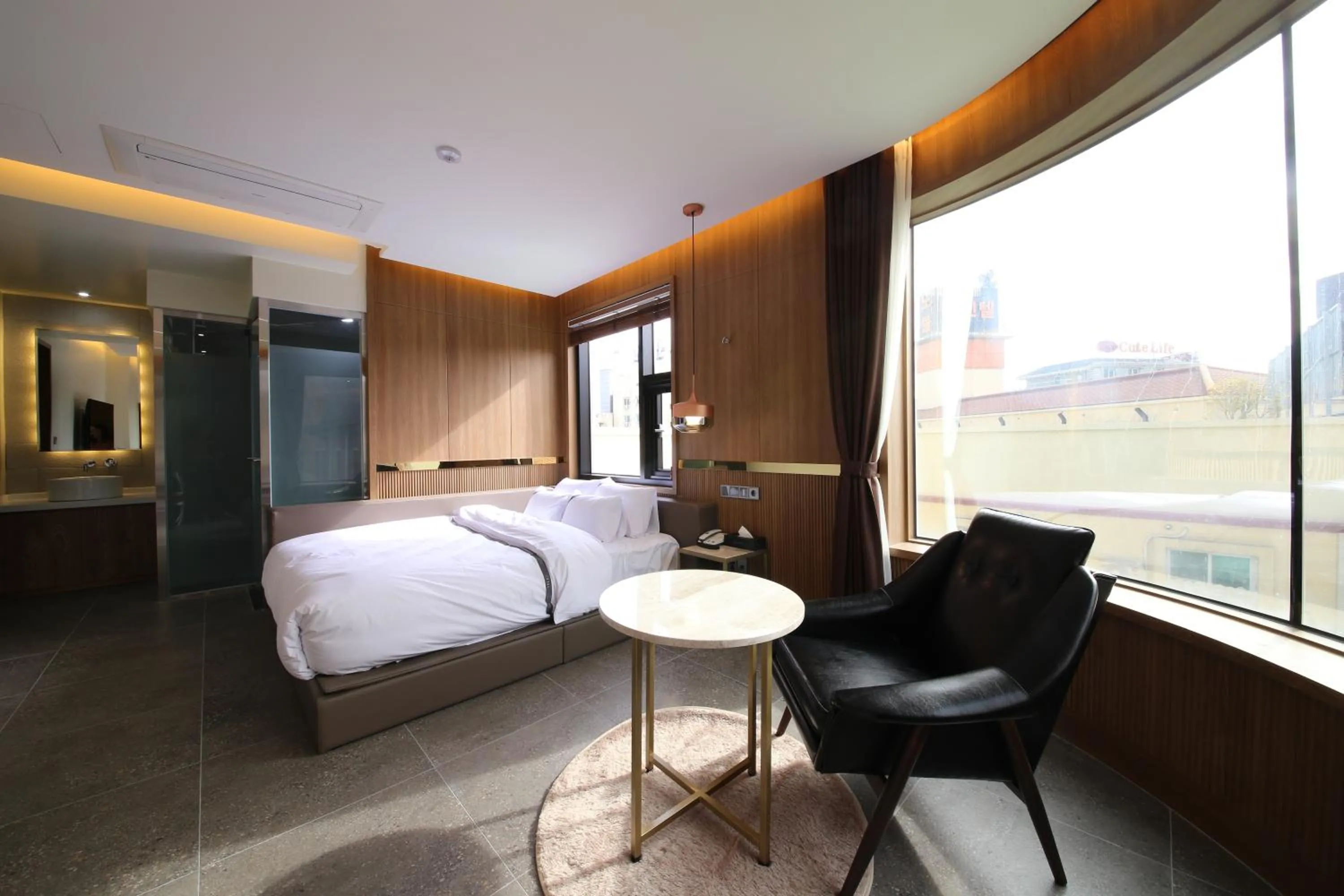 Bed in Suncheon Divine Hotel