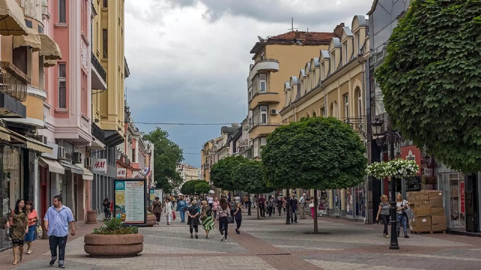 Property building in Plovdiv City Center Hotel