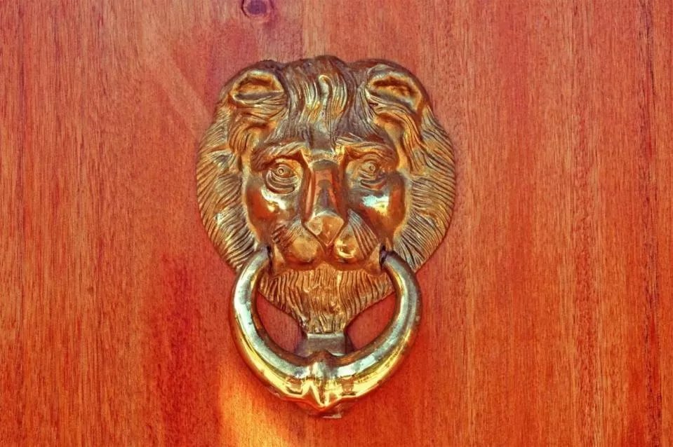 Decorative detail in Gästehaus Pinkepank