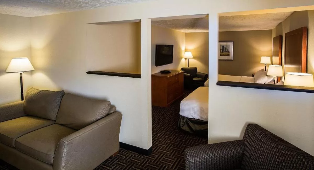 Bed in Wyndham Garden Medicine Hat Conference Center