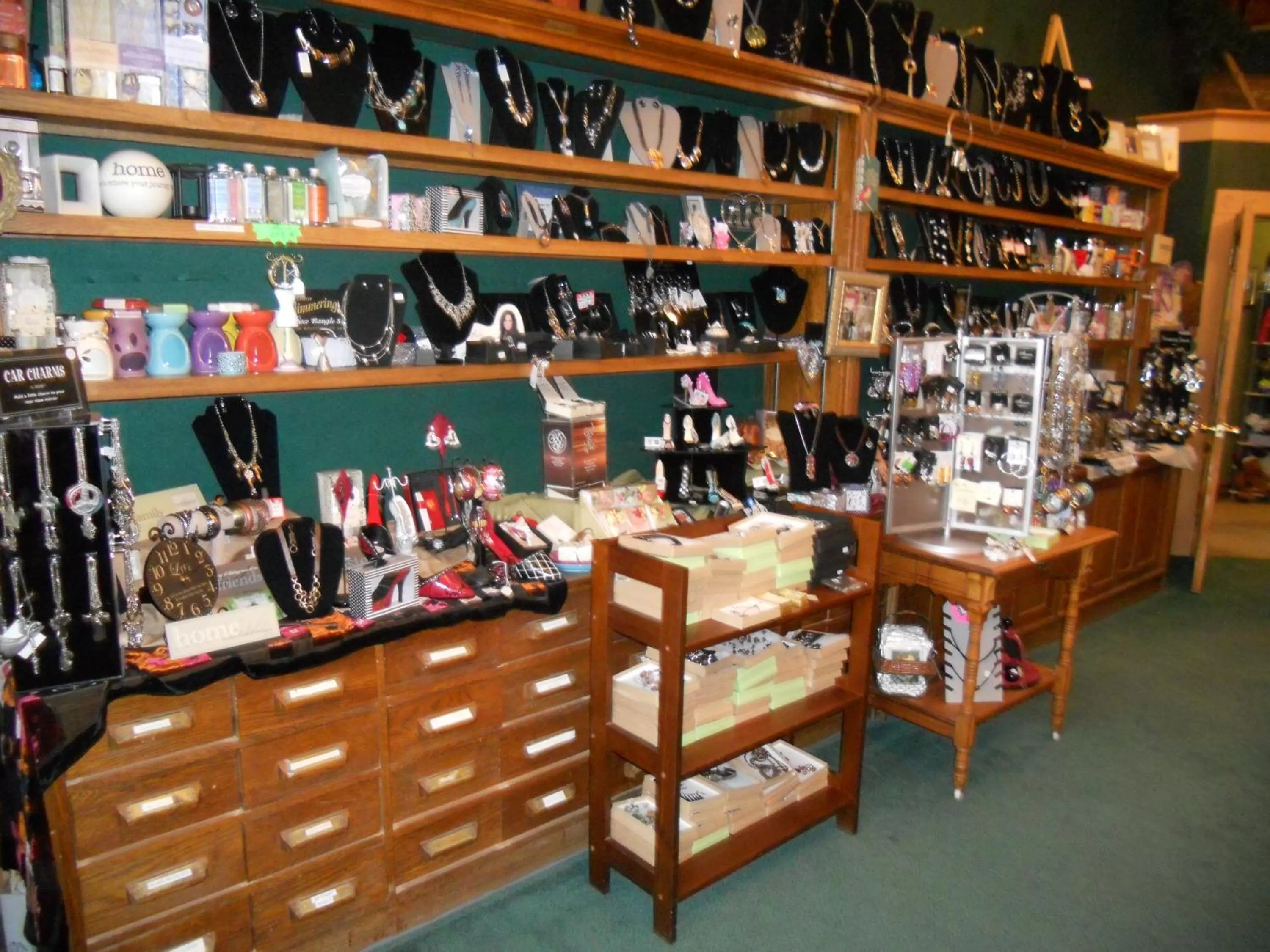 On-site shops in LandMark Inn at the Historic Bank of Oberlin