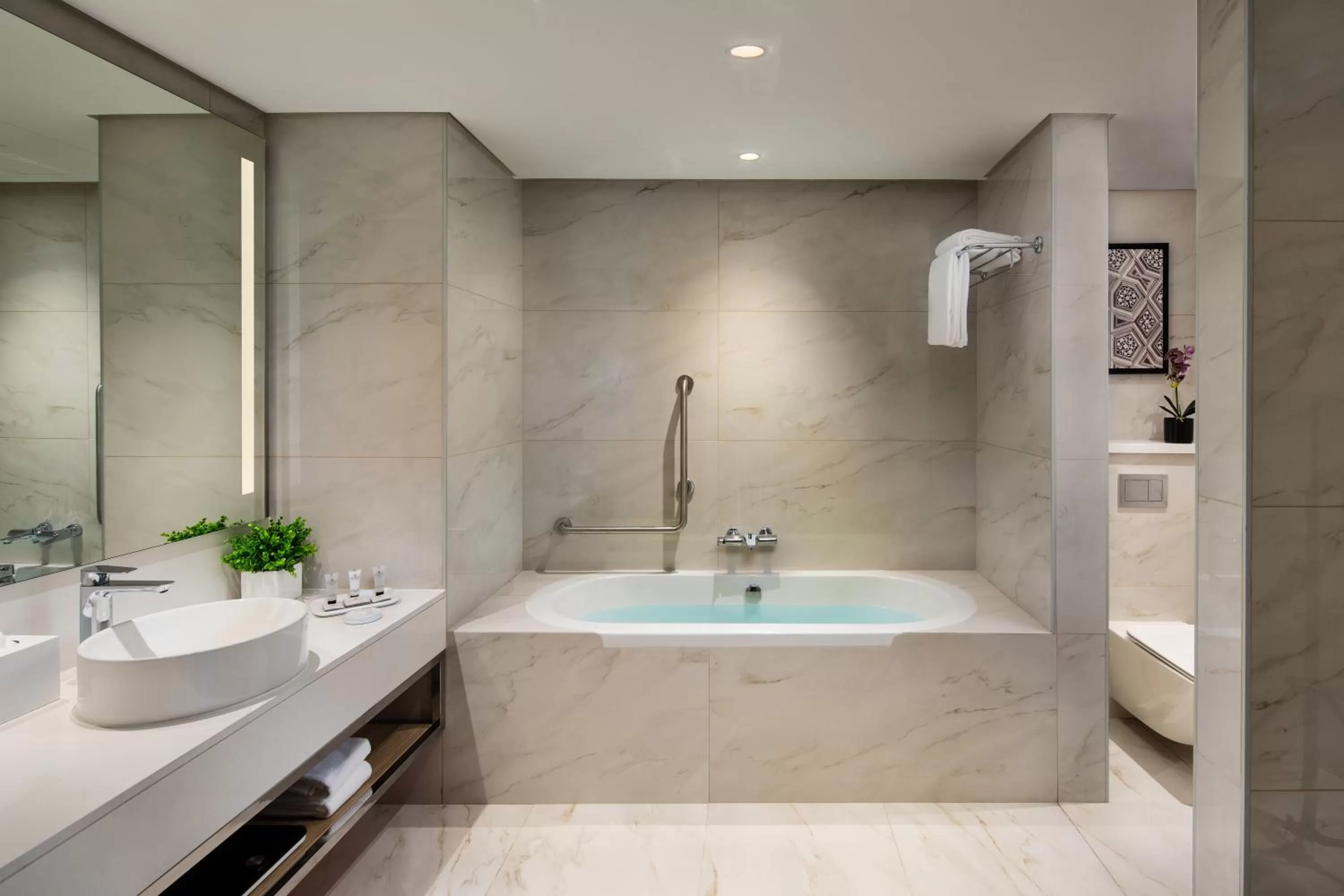 Bathroom in Millennium Place Mirdif