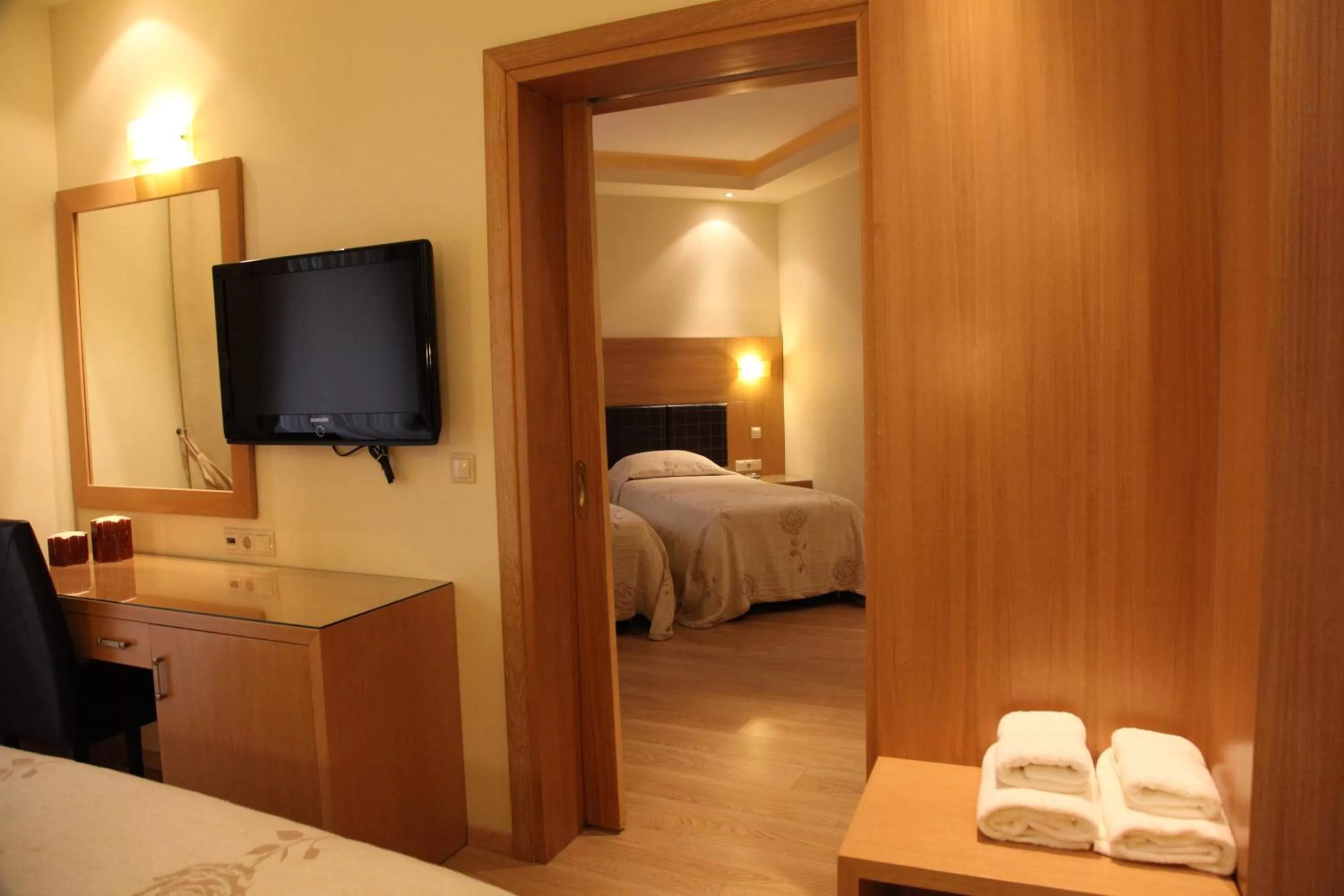 Photo of the whole room, Bed in Pantelidis Hotel & Spa