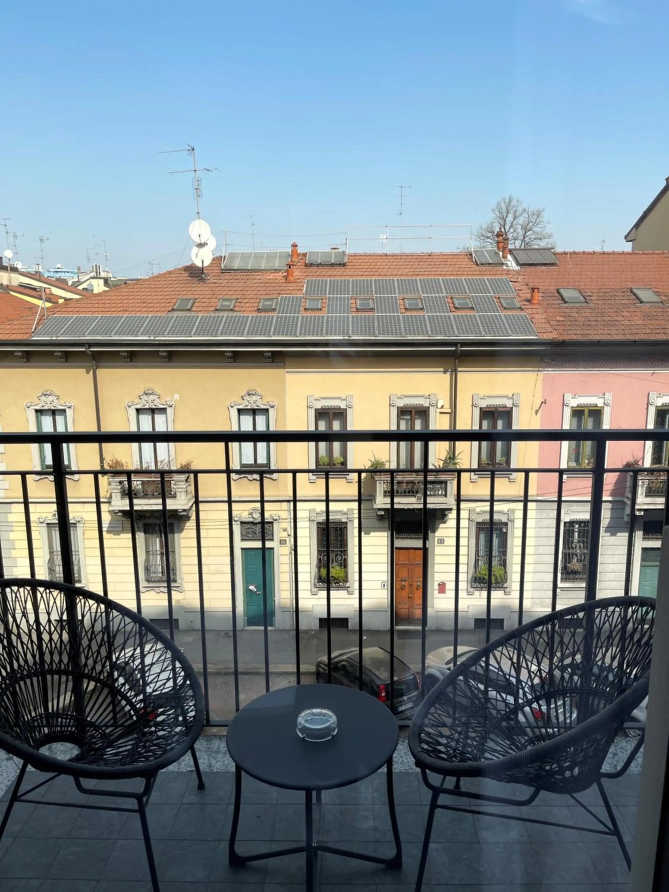 Balcony/Terrace in Gatto Bianco Mia Aparthotel