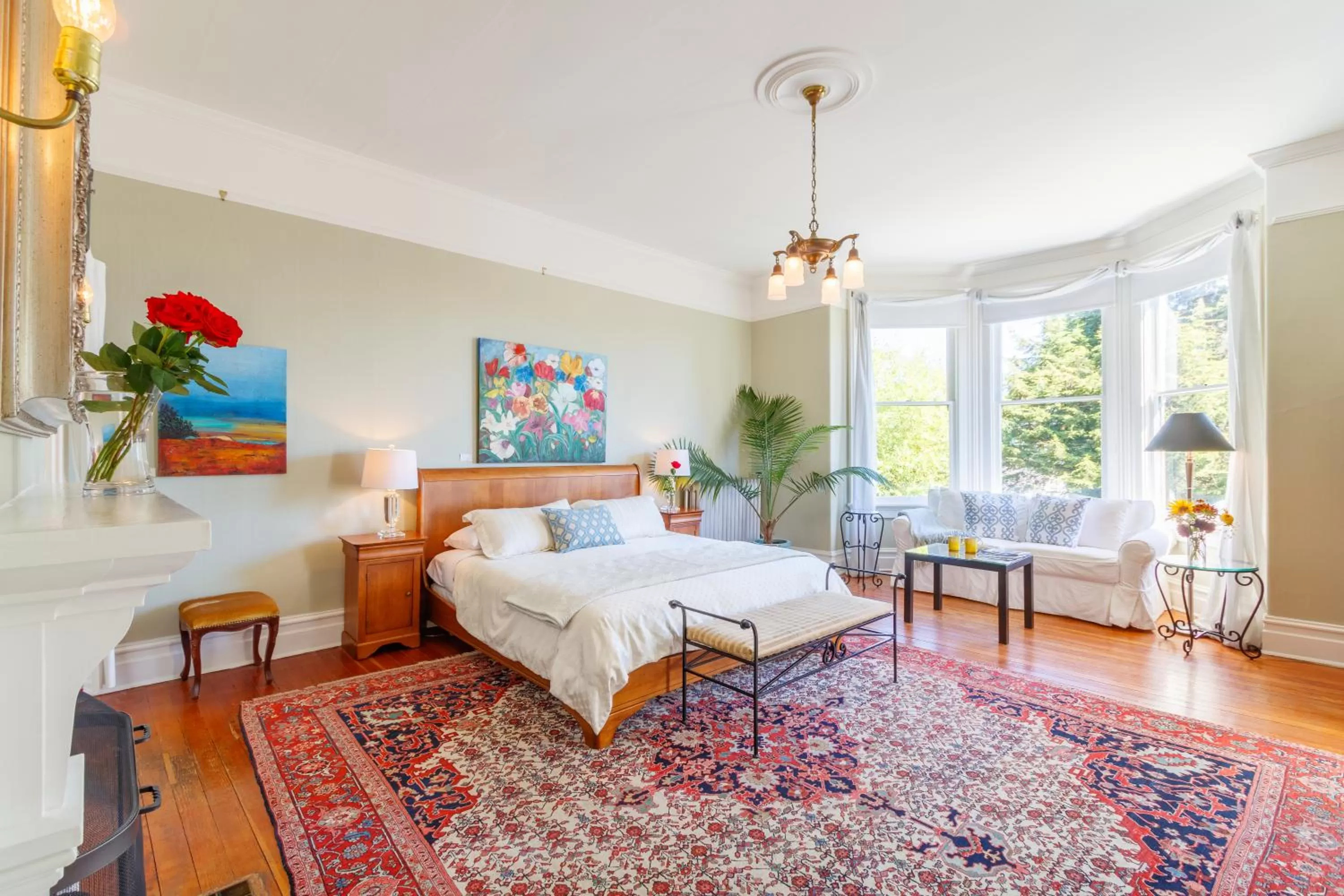 Bedroom, Bed in Fairholme Manor Inn