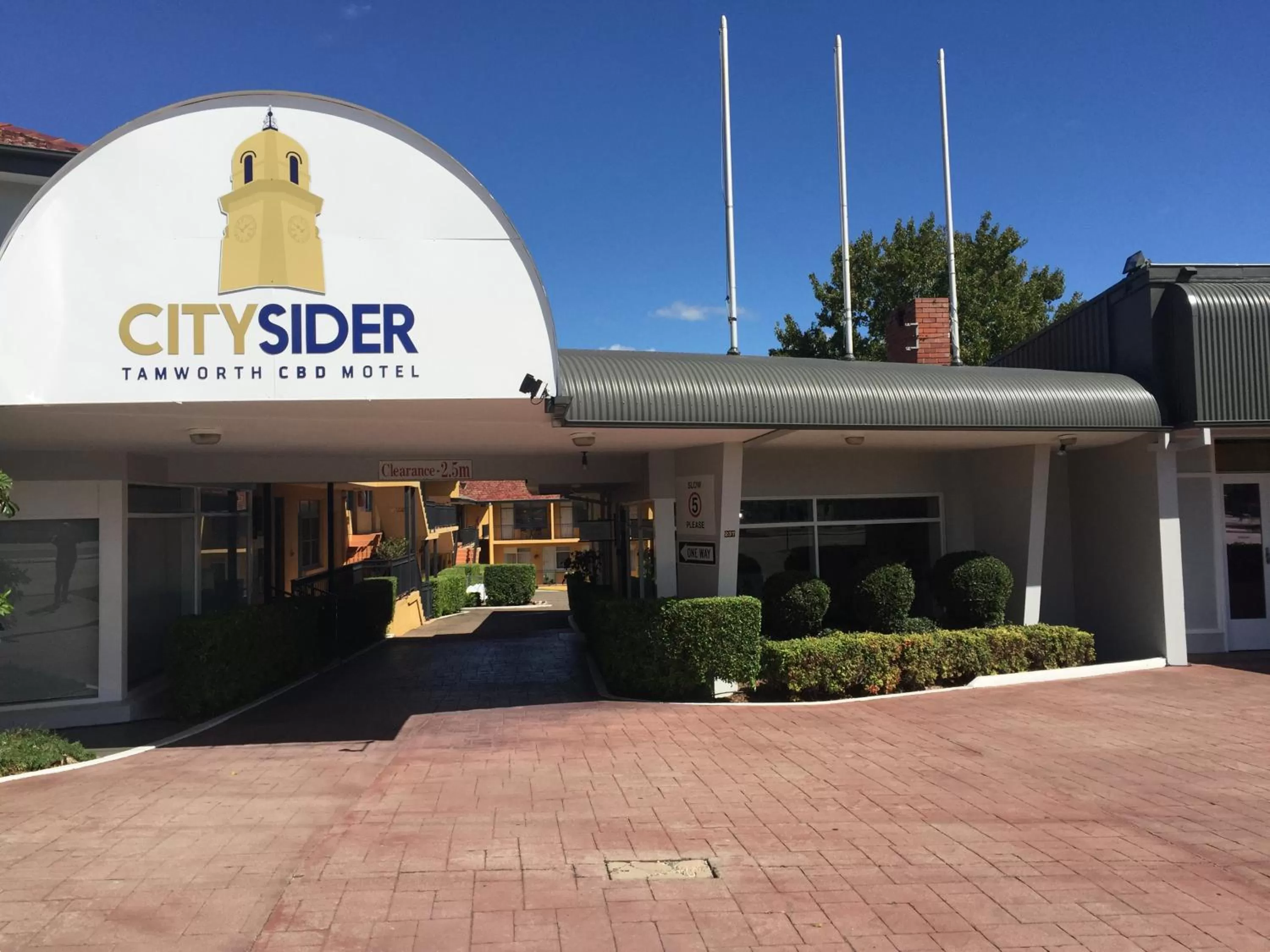 Facade/entrance in City Sider Motor Inn