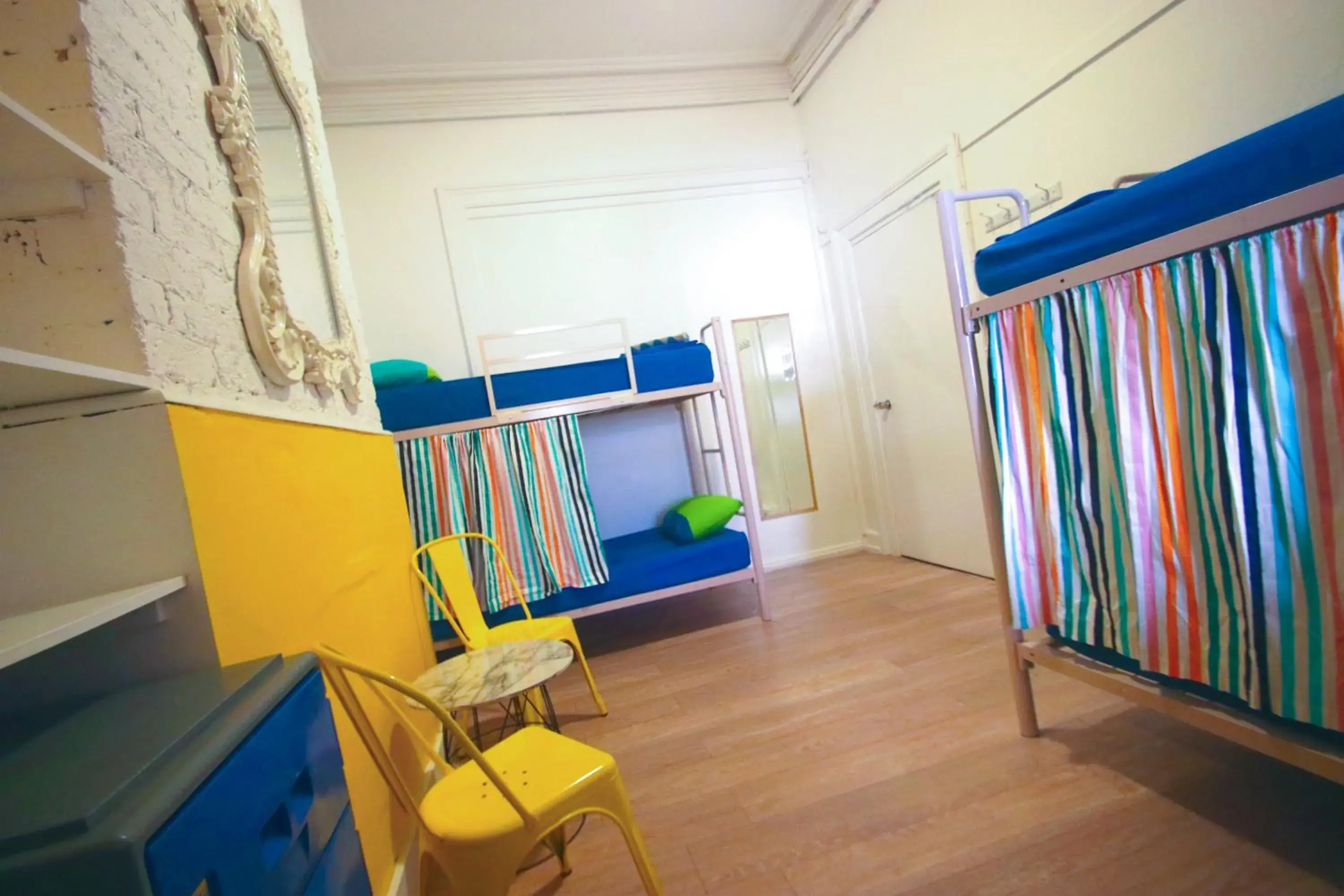 Bed in 4-Bed Mixed Dormitory Room with Shared Bathroom (age 18-36 years) in Original Backpackers Bed in 4-Bed Mixed Dormitory Room with Shared Bathroom (age 18-36 years) in Original Backpackers