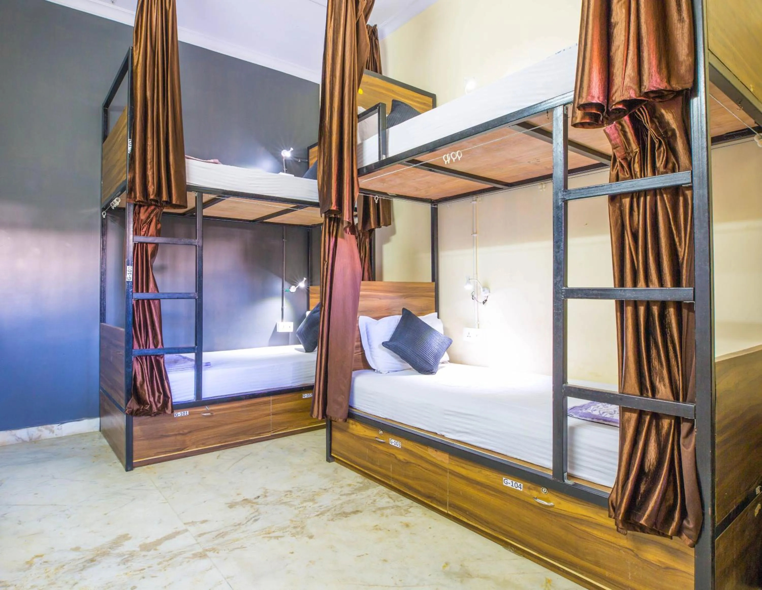 Photo of the whole room, Bed in Hoztel Jaipur